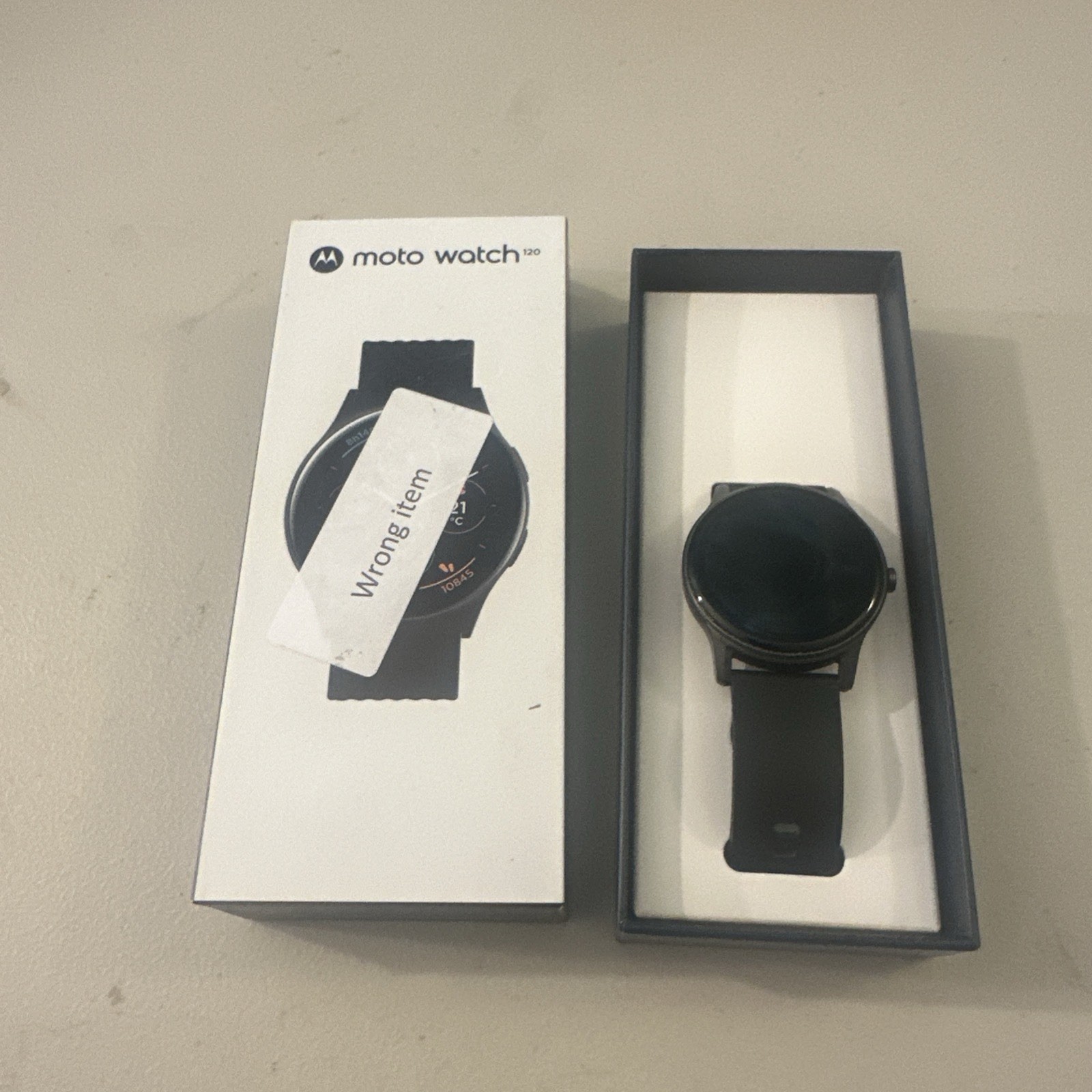 Smartwatch Motorola Moto Watch – 120 Preto