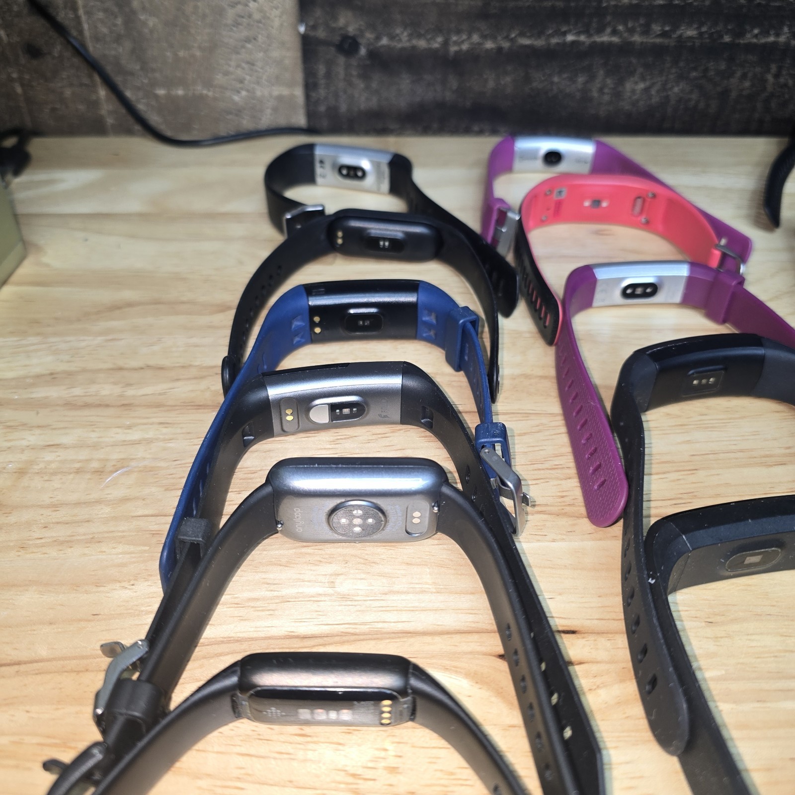 Lot of 30 Fitness Trackers Fitbit Garmin iFitness BiggerFive Vivosmart HR+