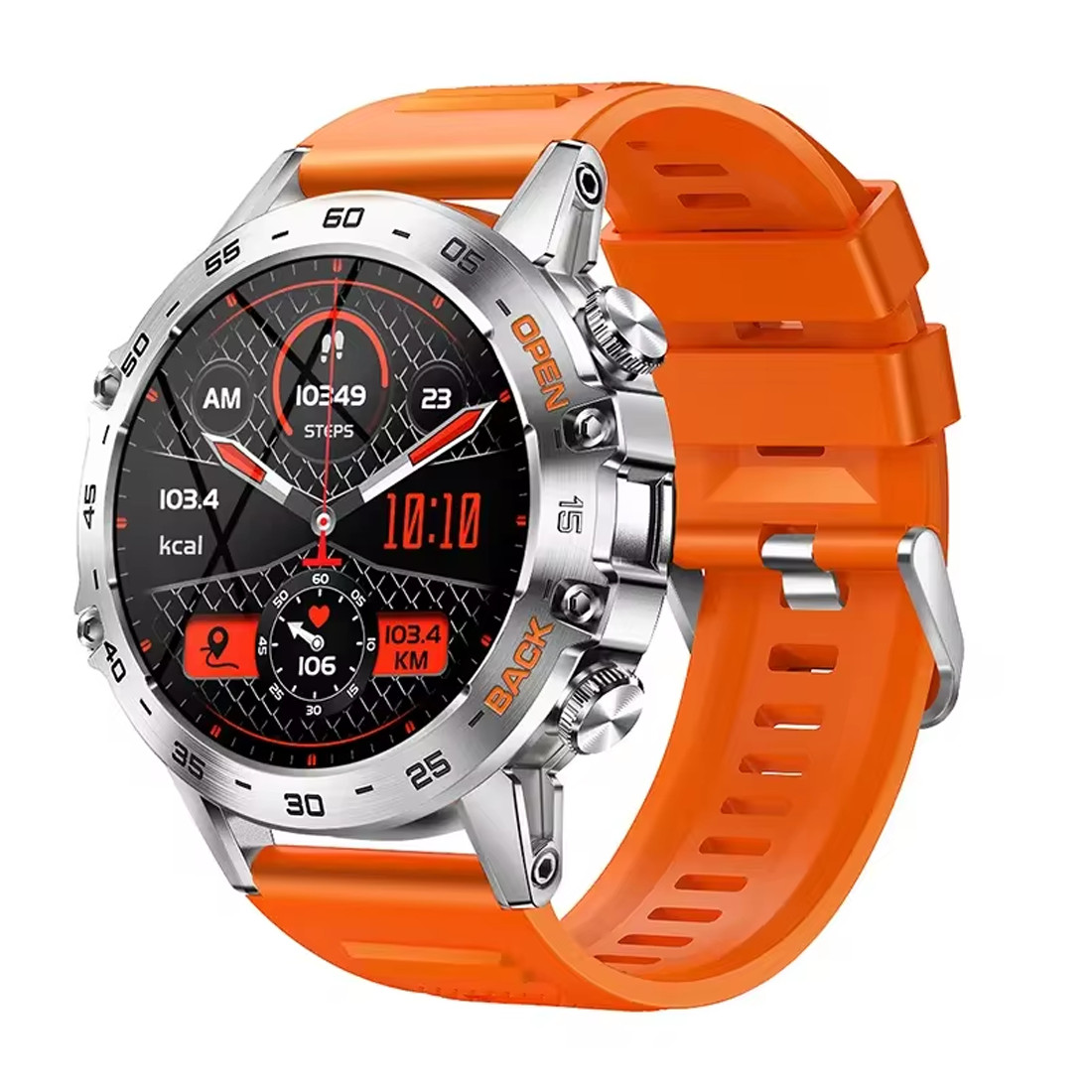 Military Smartwatch Men Women Bluetooth Answer/Make Call Android iOS IP68 Water
