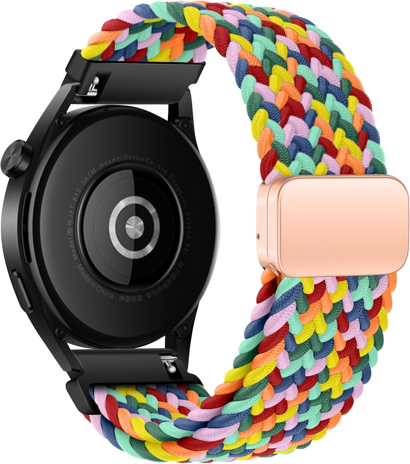 Colorful Braided Sport Band for Samsung Galaxy Watch 47mm 46mm 45mm & 20mm 22mm