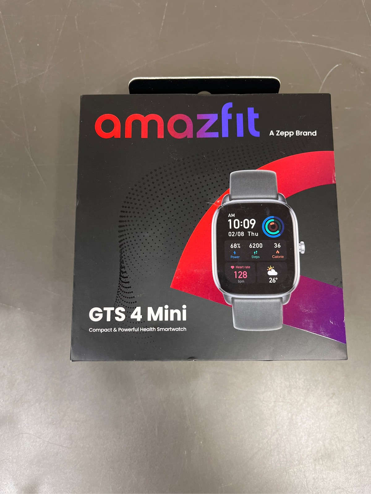Amazfit GTS 4 Mini Heath Smart Watch A2176 – Midnight Black Alexa