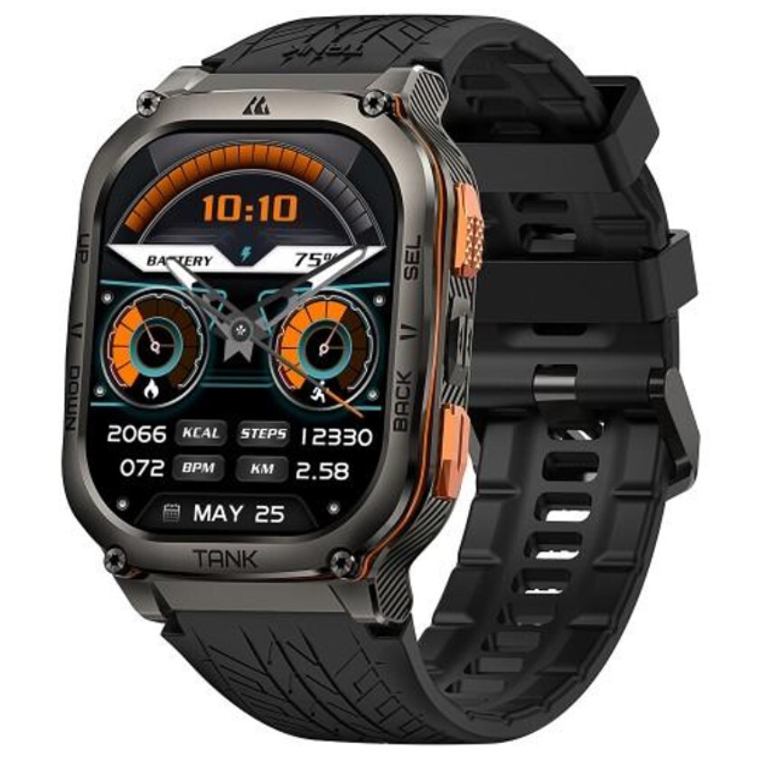 2024 KOSPET TANK M3 Ultra BLACK Special Edition GPS Smart Watch Sport NEW
