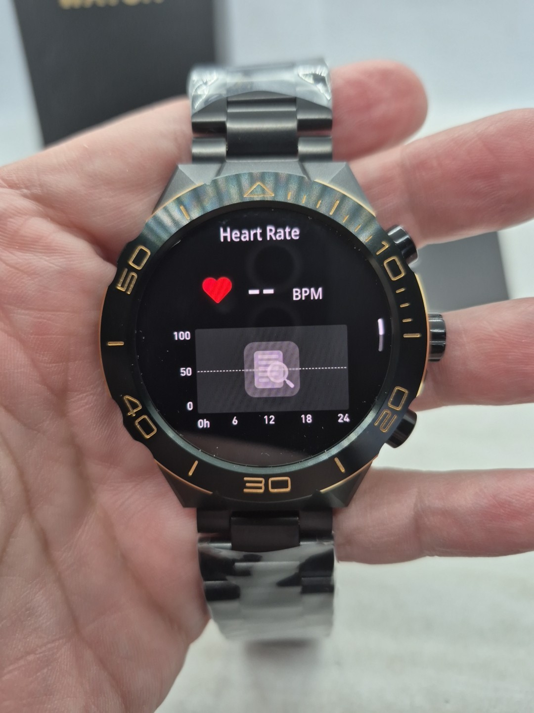 Smart Watch for Men Answer/Make Call for Android iPhone, 1.43″ AMOLED
