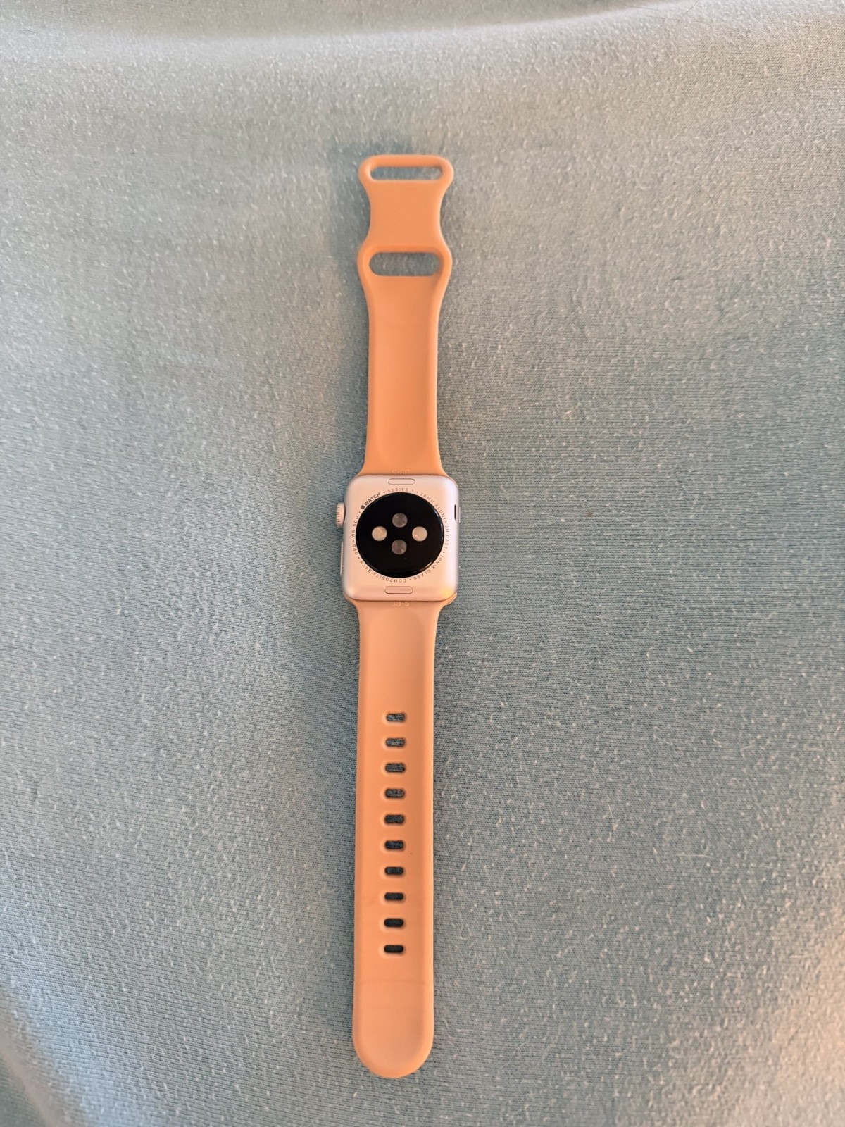 Apple Watch Series 3 38mm Gold Aluminium Case with Pink Sand Sport Band (GPS) –