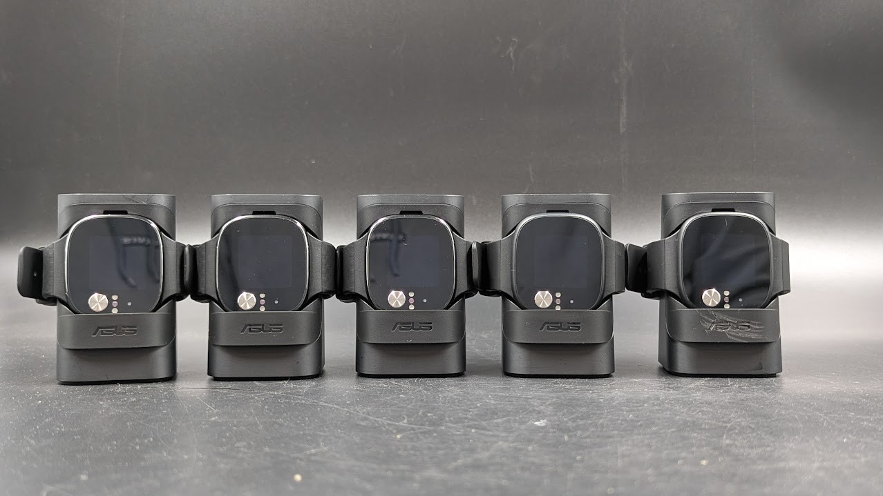Lot of 5 Asus VivoWatch HC-A04 Smart Watches – Not Working, For Parts/Repair