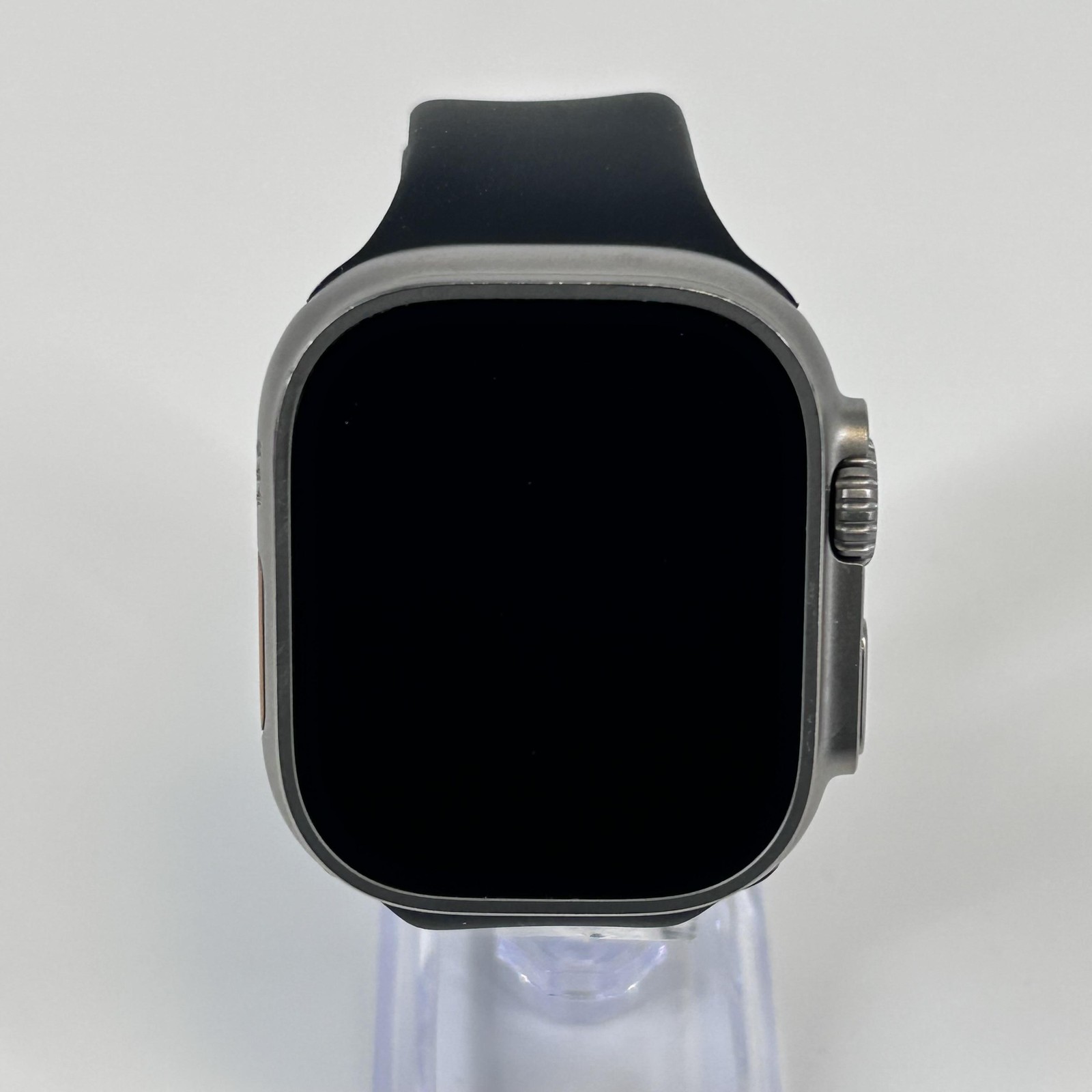 Apple Watch (Ultra) 49mm Titanium (LTE) w/ Black Sport Band – Excellent