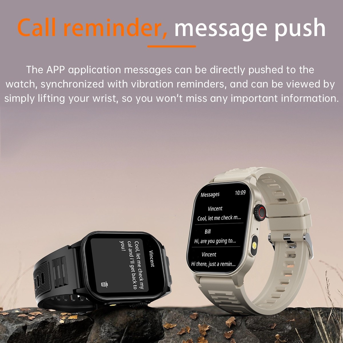 2026 Smart Watch Women Bluetooth Call Fitness Tracker Blood Oxygen Waterproof