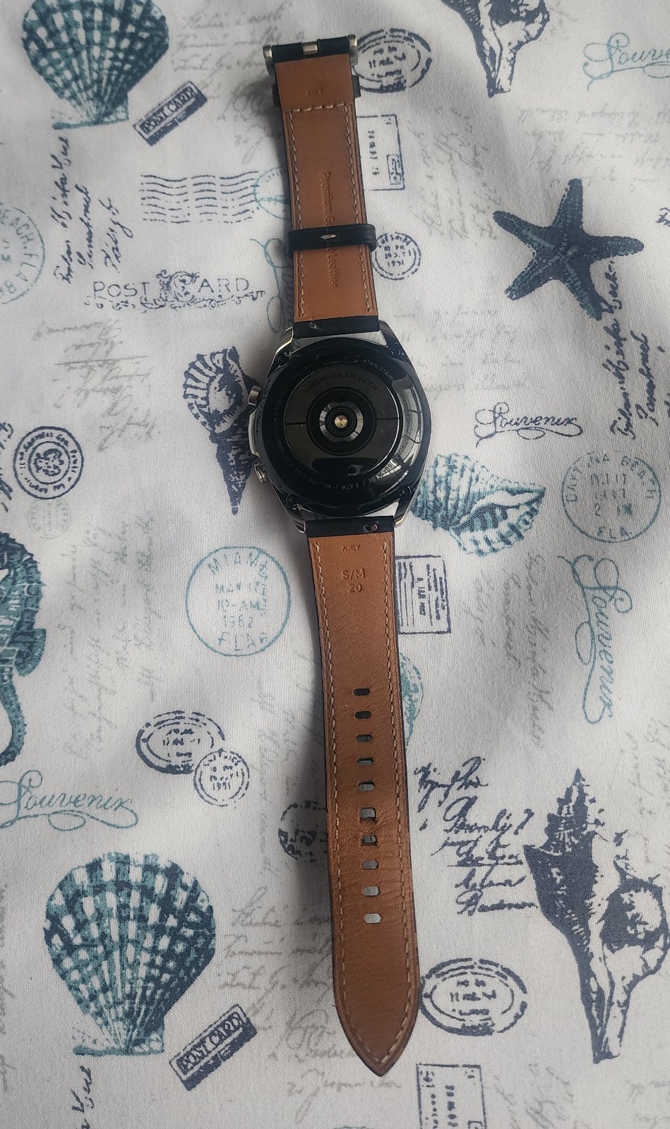 Samsung Galaxy Watch3 SM-R855 41mm Mystic Silver Stainless Steel Case with Black