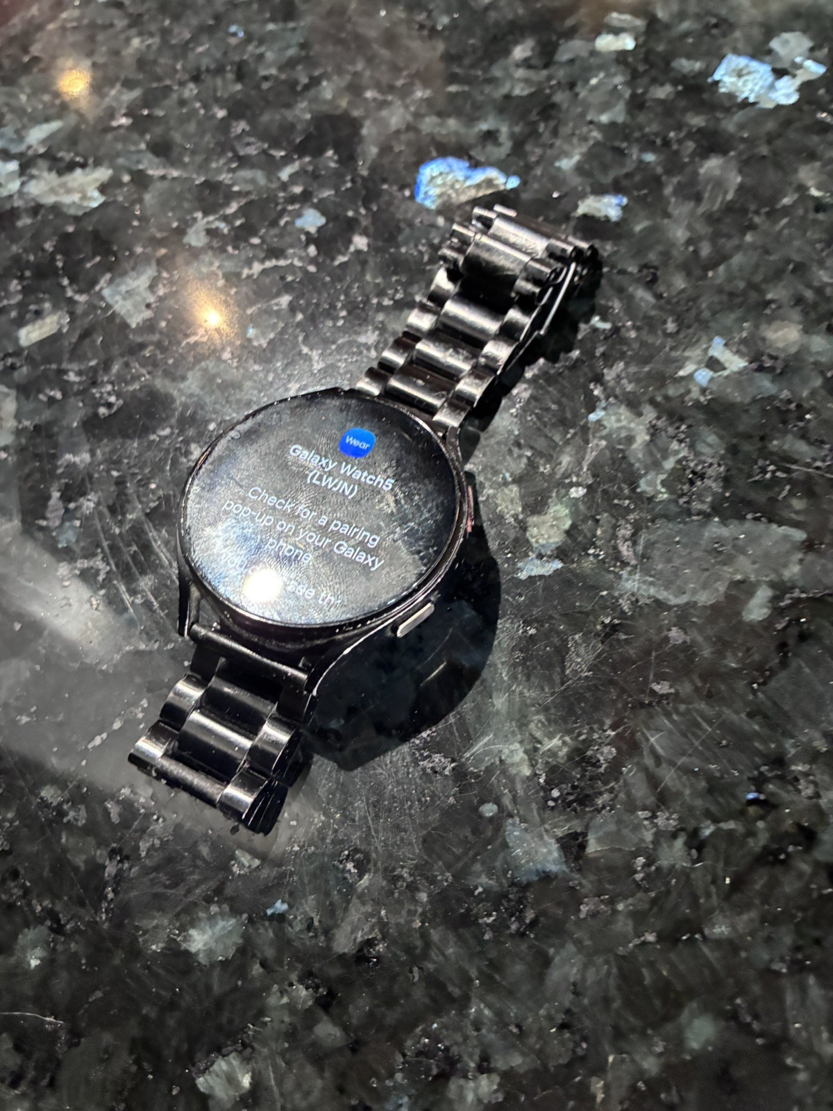 Samsung Galaxy Watch5 SM-R900U Smartwatch Wear OS Bluetooth GPS Black