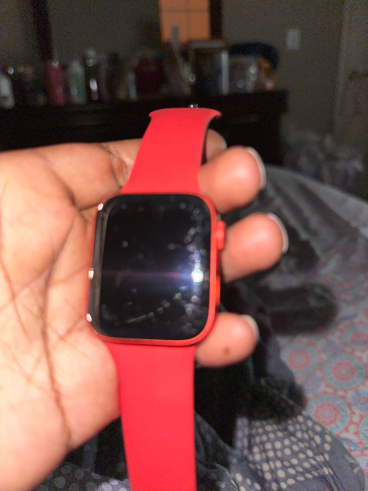 Apple Watch Series 6 44mm Aluminum Case with Sport Band – PRODUCT(RED) (GPS …