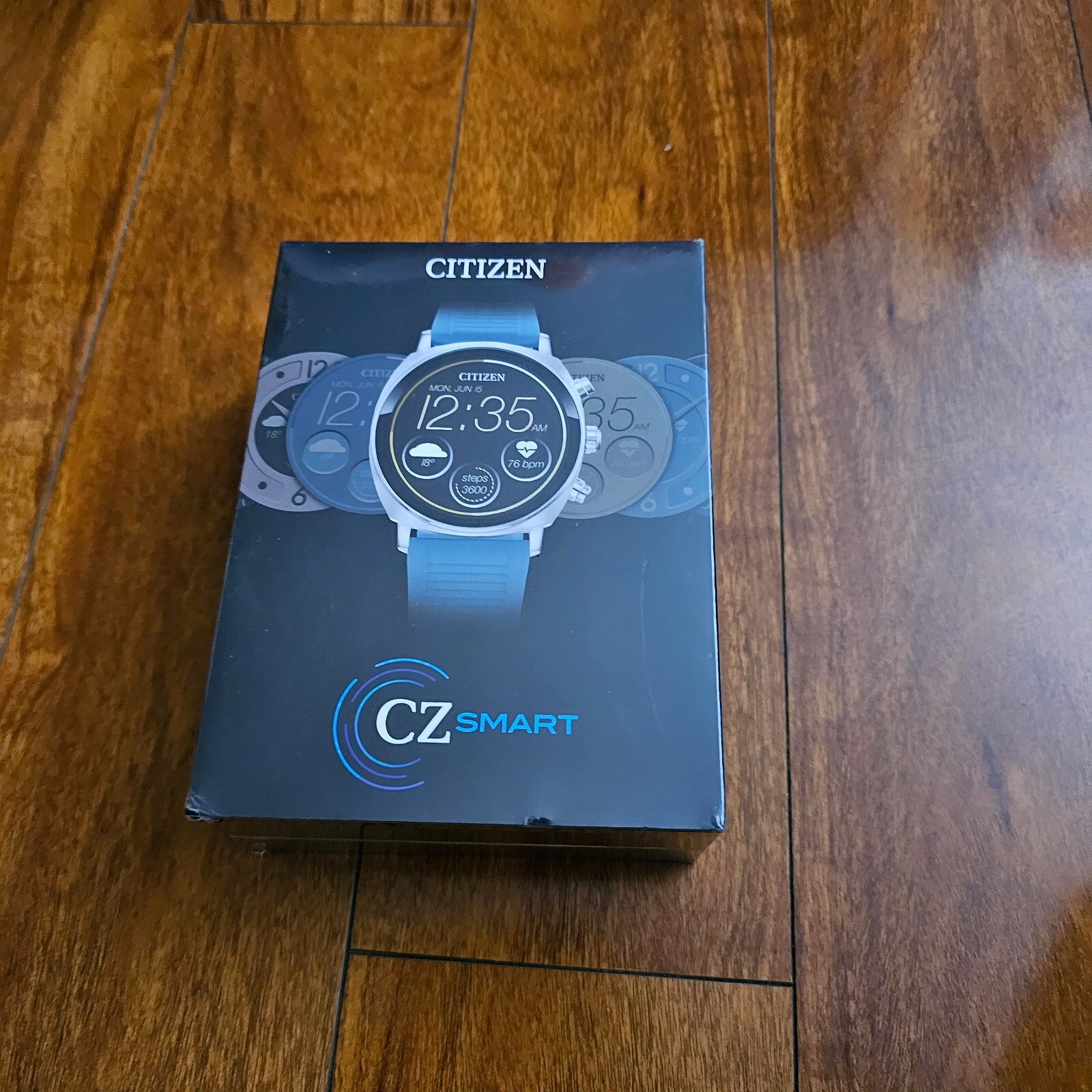 Citizen CZ Smart Touchscreen Blue Silicone Smart Watch 41MM MX1000-01X