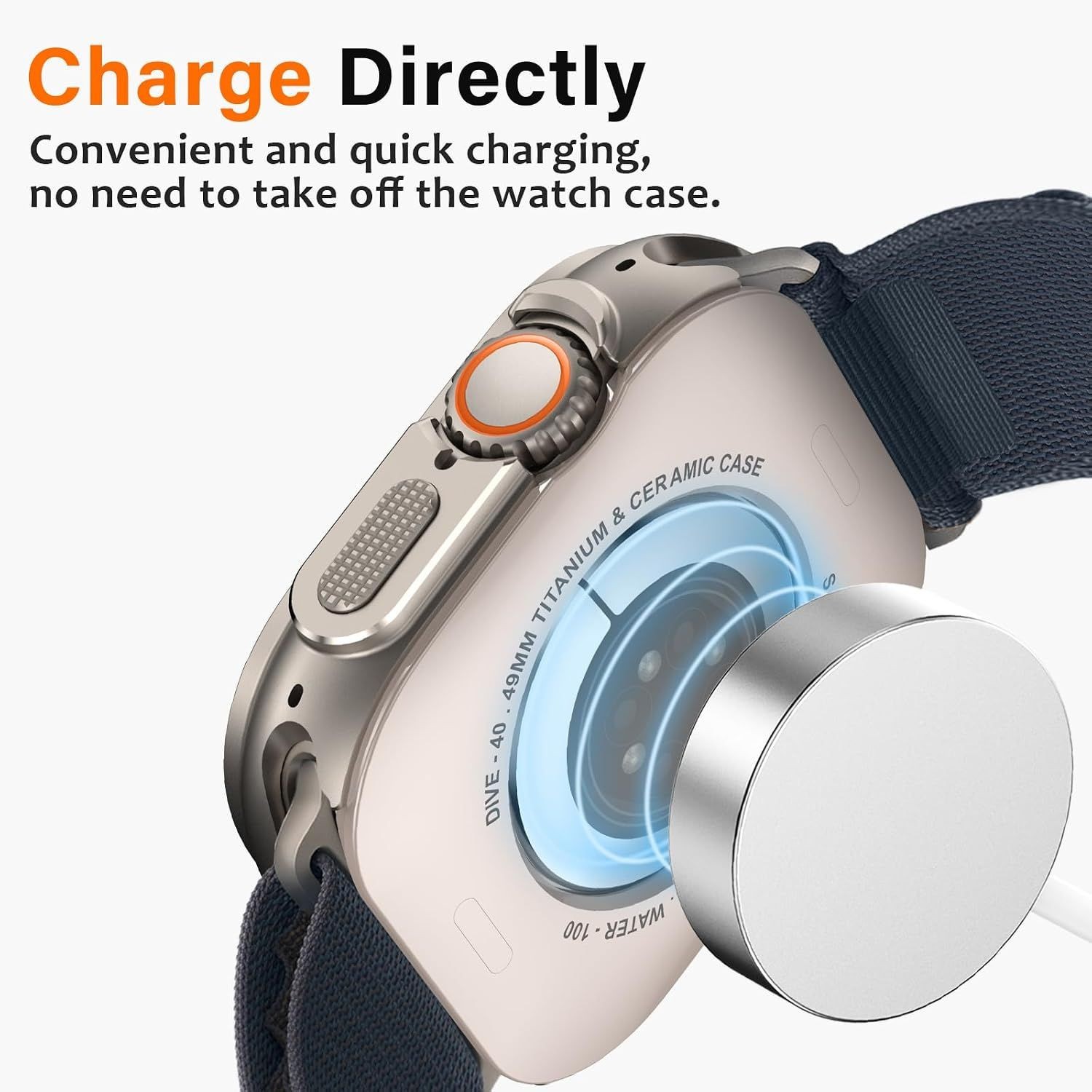 Rugged Shockproof Bumper Cover Metal Case for 49mm Apple Watch Ultra 2 in 1