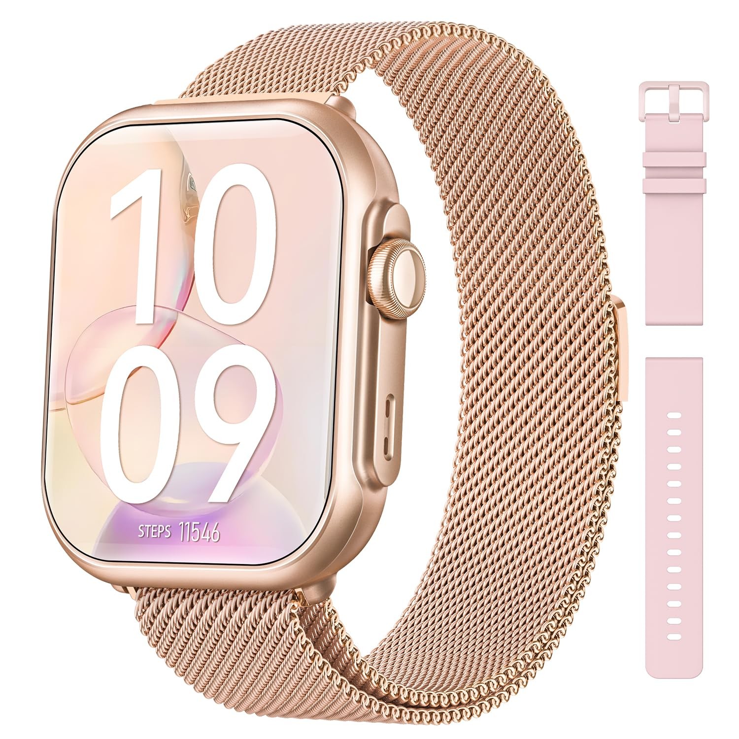 for Women Men Fitness: for iPhone&Android Bluetooth with SpO2 Sleep Heart Rat…