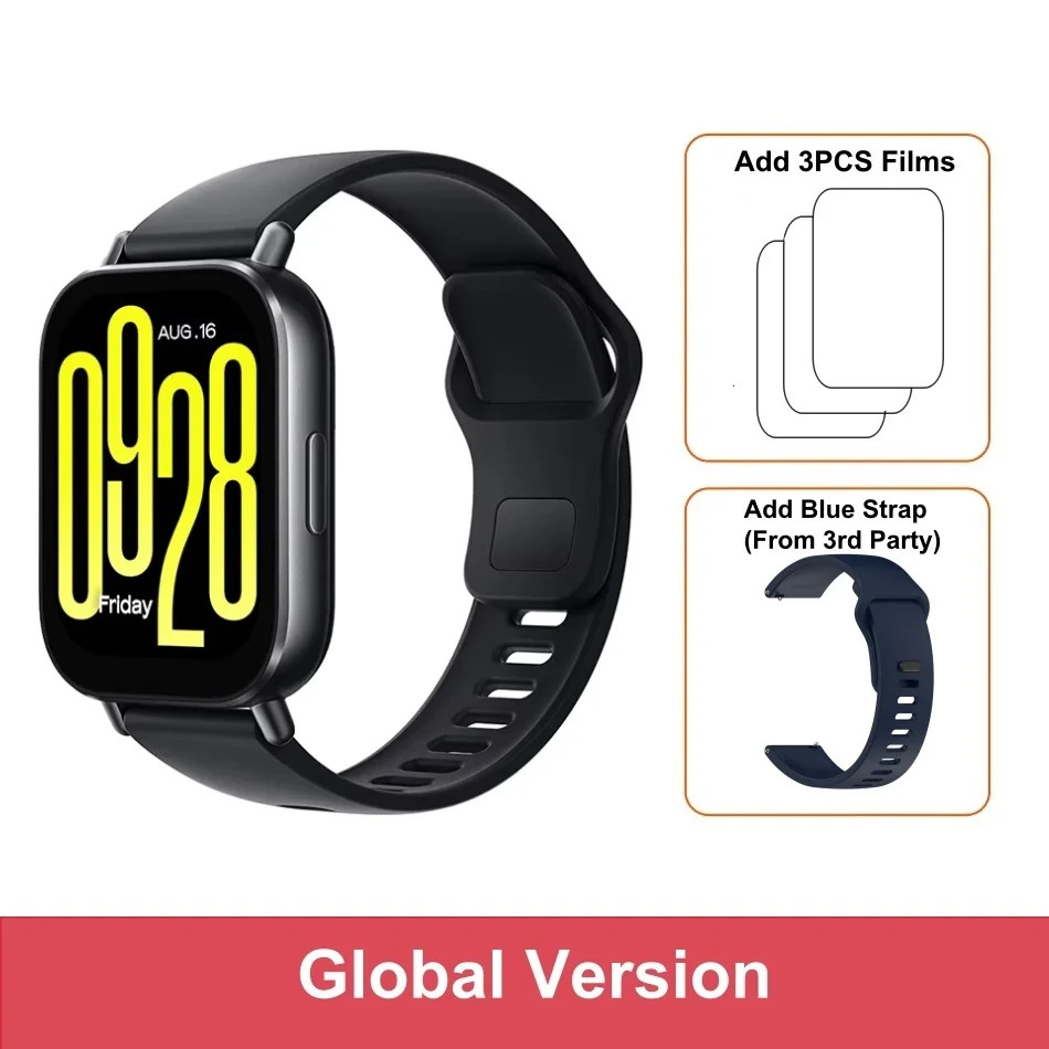 Global Version Xiaomi Redmi Watch 5 Active 2” Display Up to18 days battery life