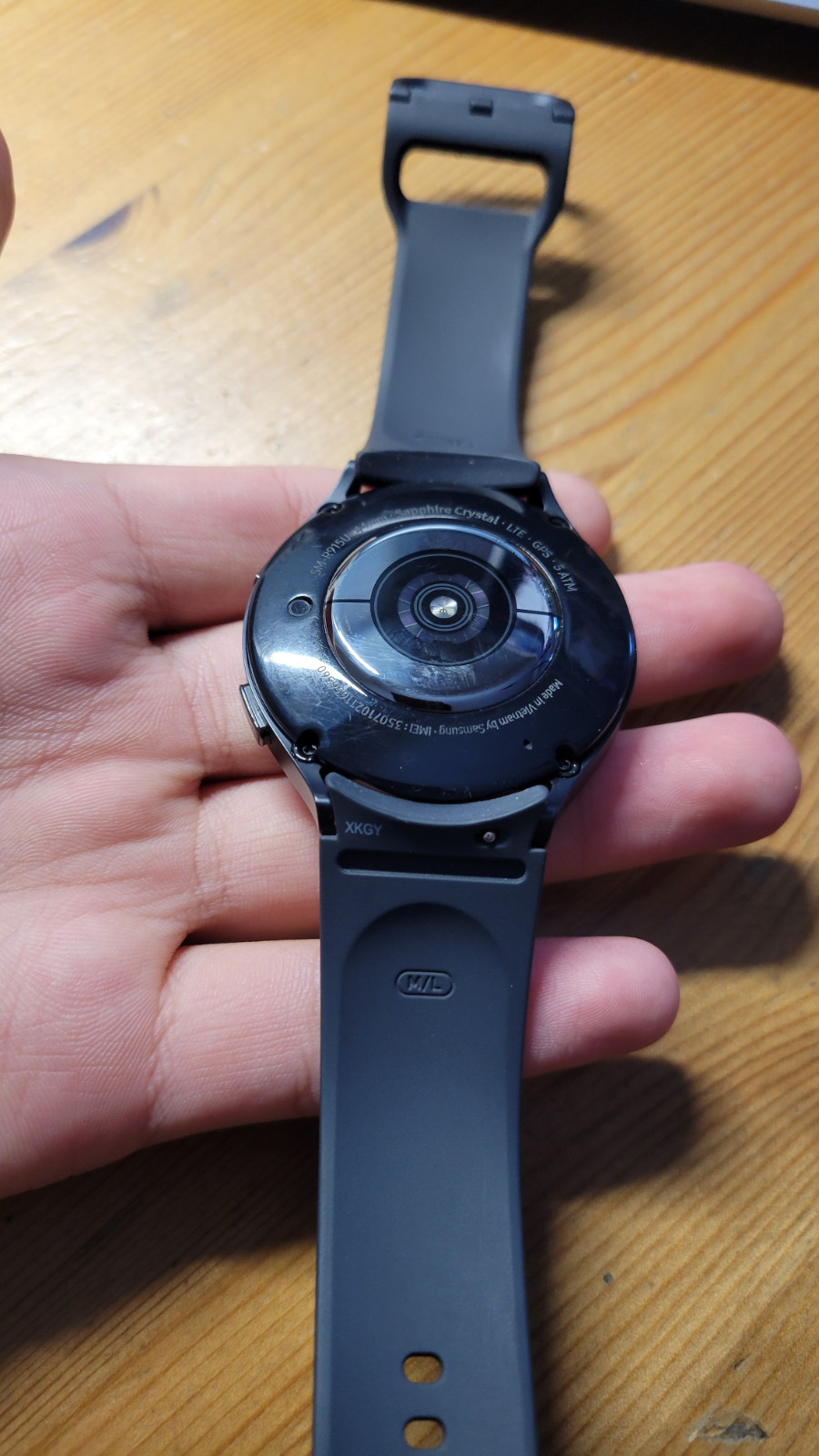 LIGHTLY USED GREAT Samsung Galaxy Watch 5 44mm GPS LTE/DATA Graphite Smartwatch