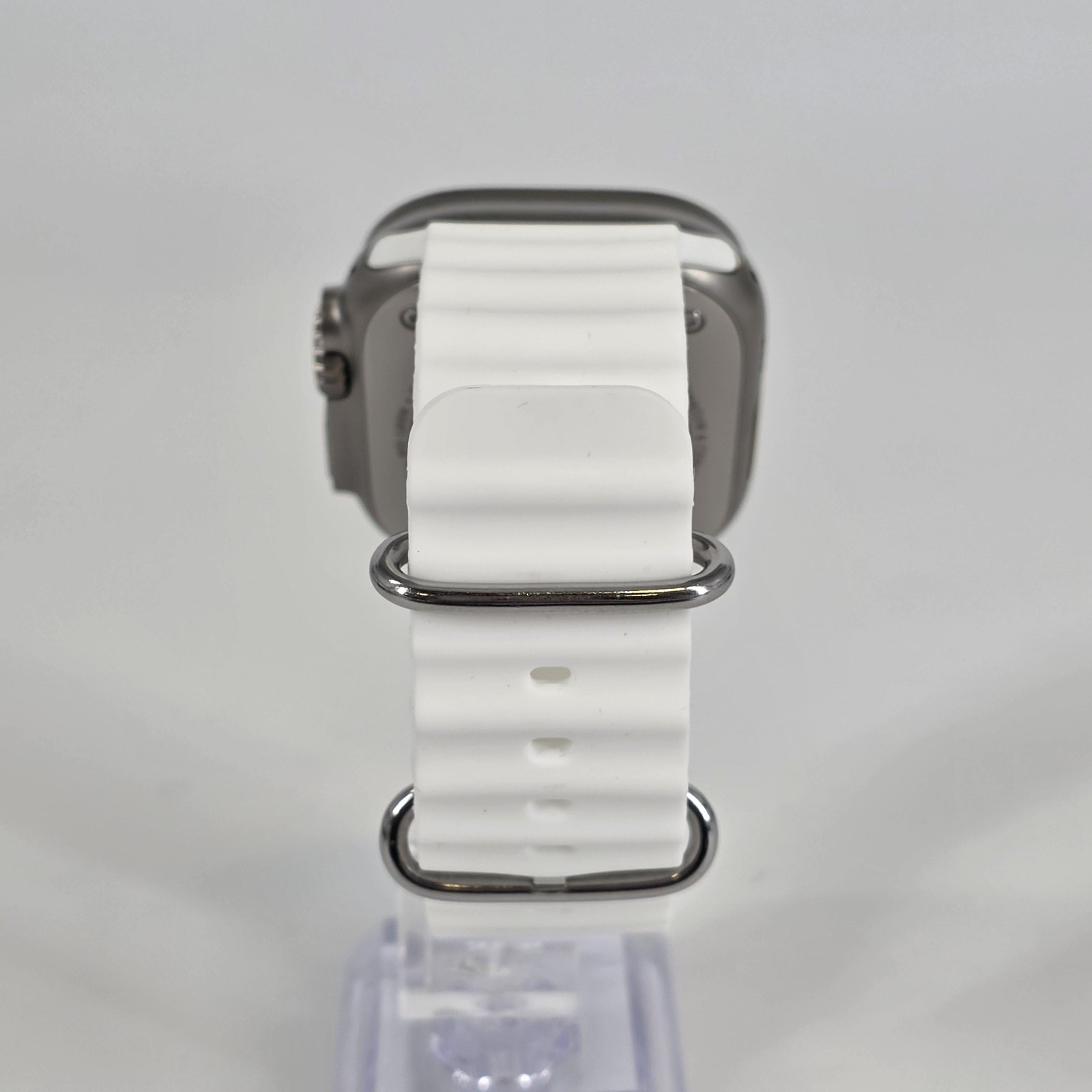Apple Watch (Ultra 2) 49mm Natural Titanium (LTE) w/ White Ocean Band- Very Good
