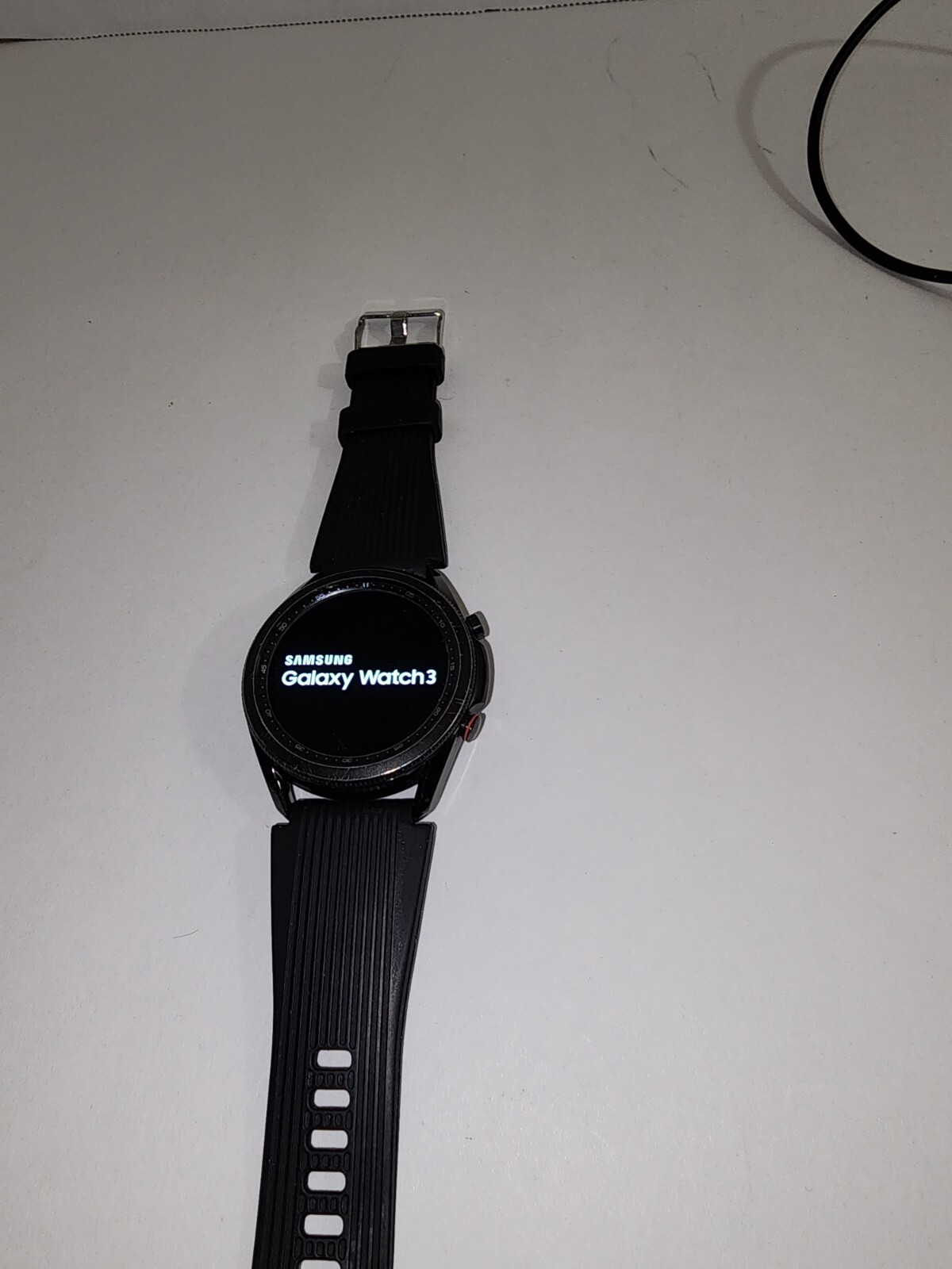 Samsung Galaxy Watch3 45mm Titanium Case with Stainless Steel Band Smartwatch…