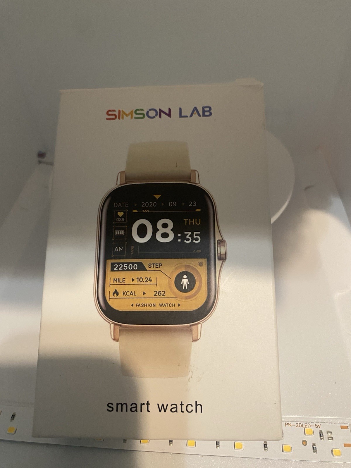 Smart Watch Simson Lab Android iOS Bluetoot Color Gris Unisex