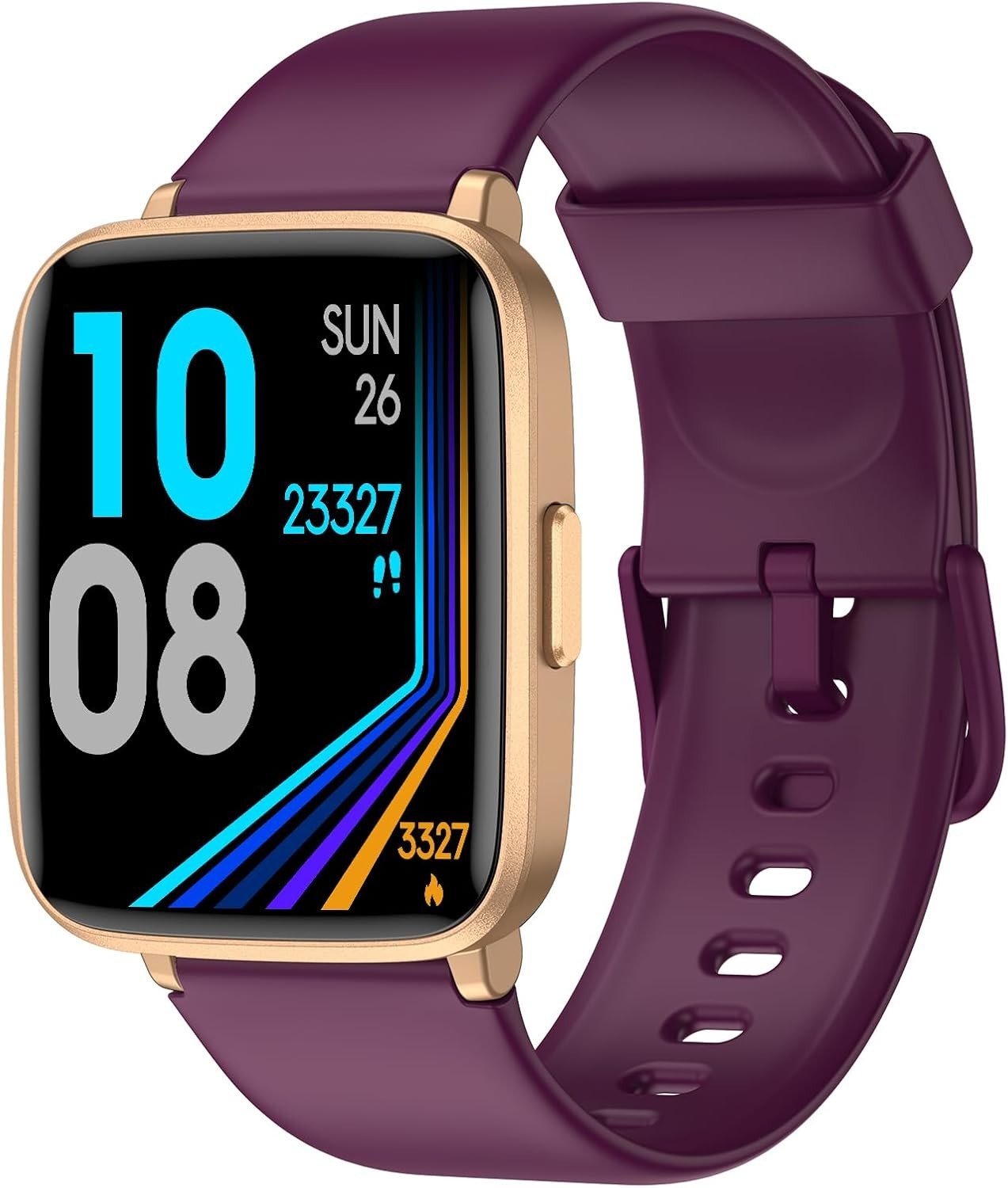 Advanced Waterproof Fitness Tracker Watch – Heart Rate, Sleep & Activity Monitor