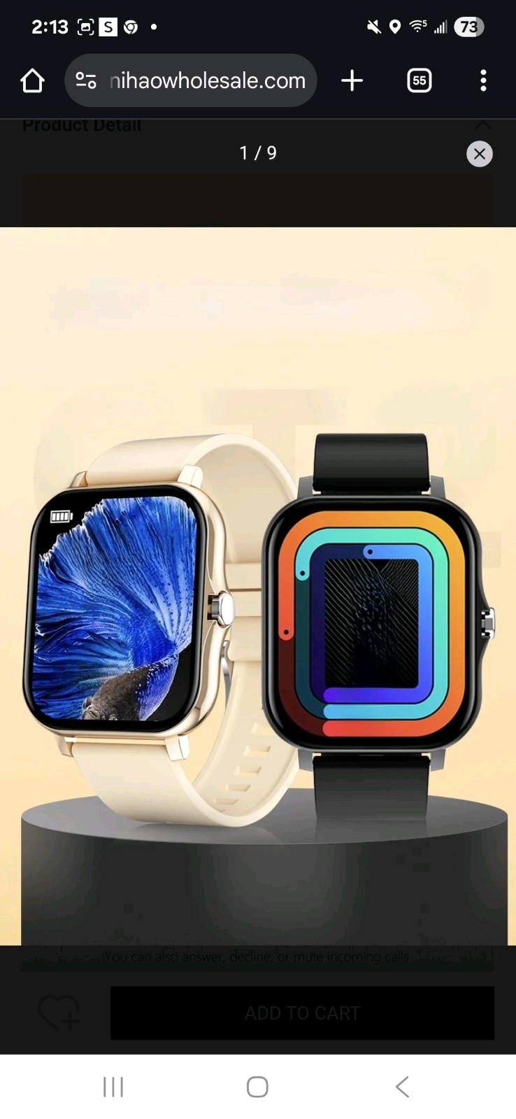 Smart Watch Unisex