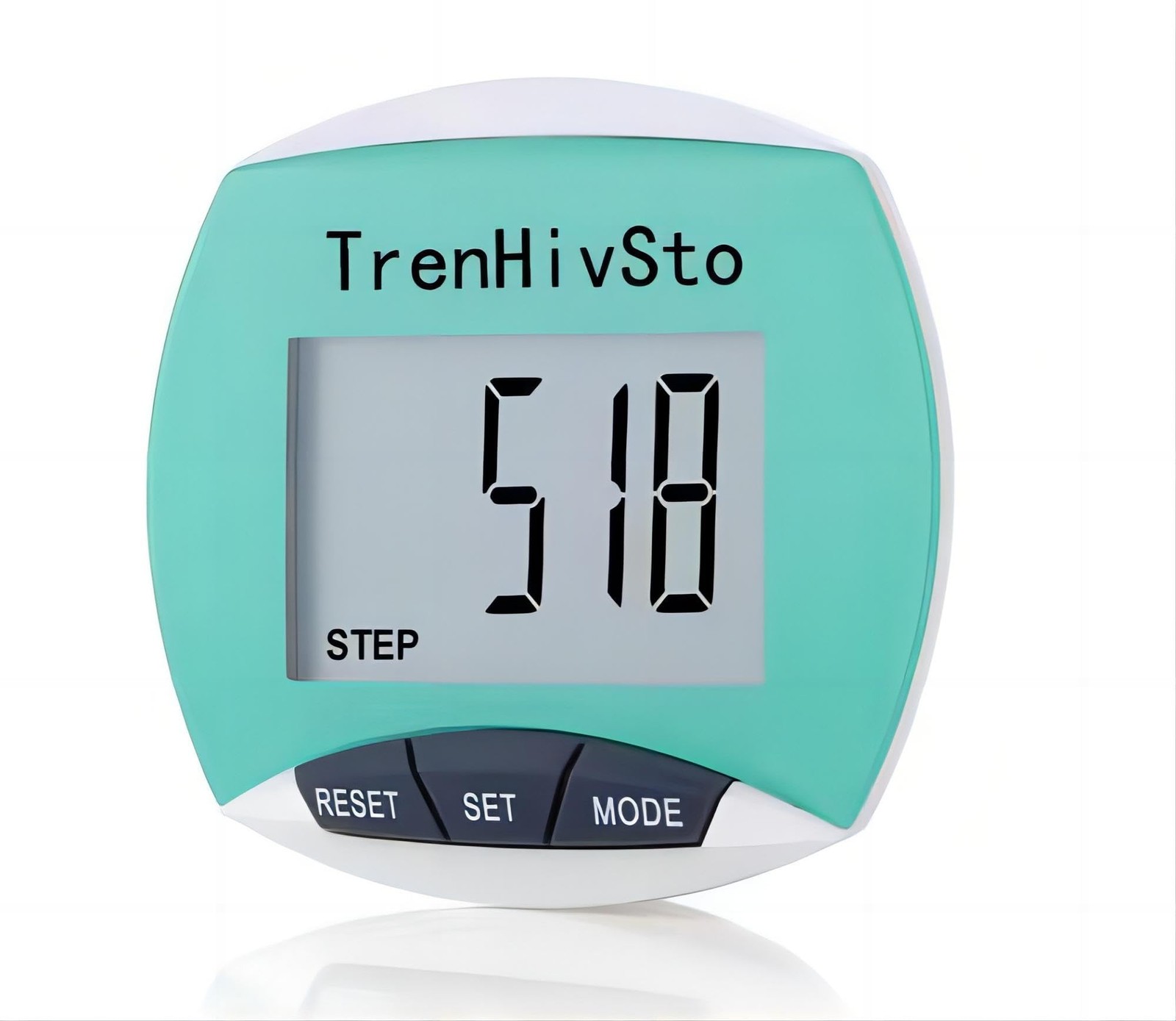 Pedometer for Walking Steps and Miles,Simple Step Counter Clip on Pedometer for