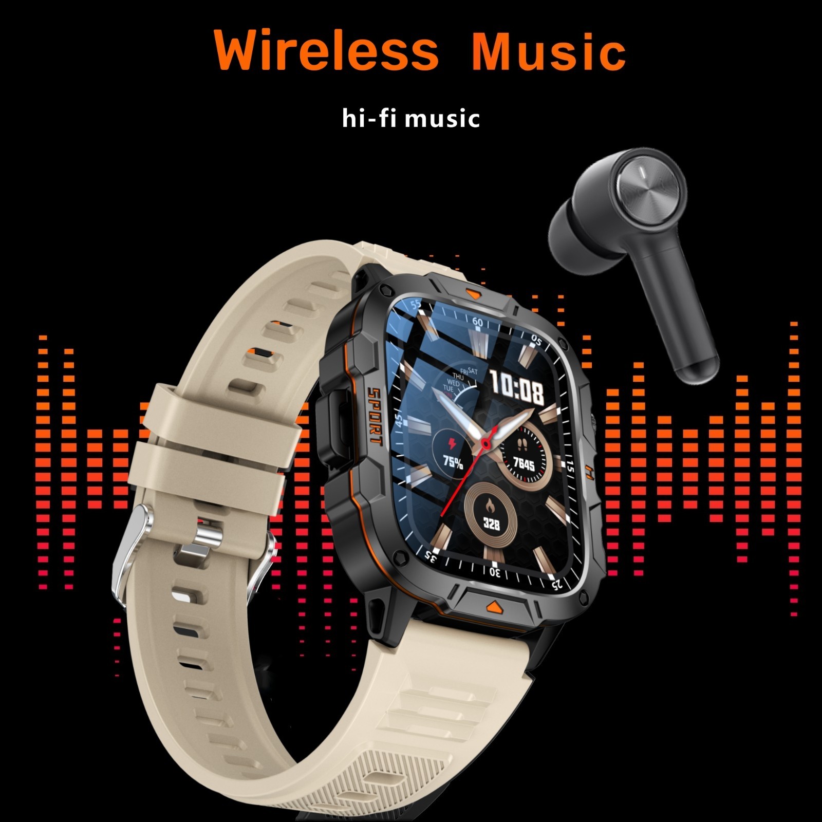 Waterproof Smart Watch Men Women Fitness Tracker Heart Rate for iPhone Android