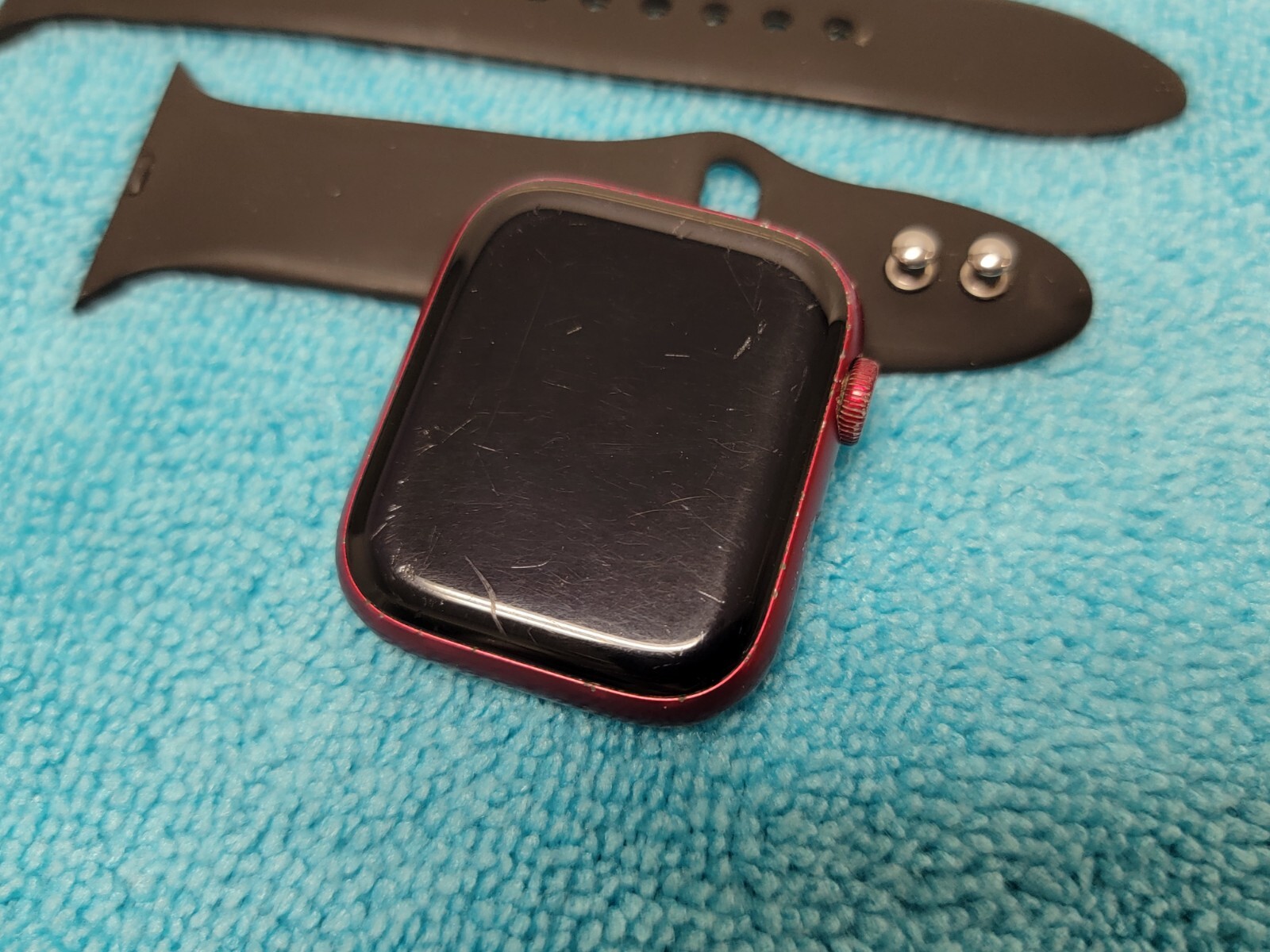 Apple Watch Series 7 45mm (GPS + Cellular) Aluminum Case FOR PARTS
