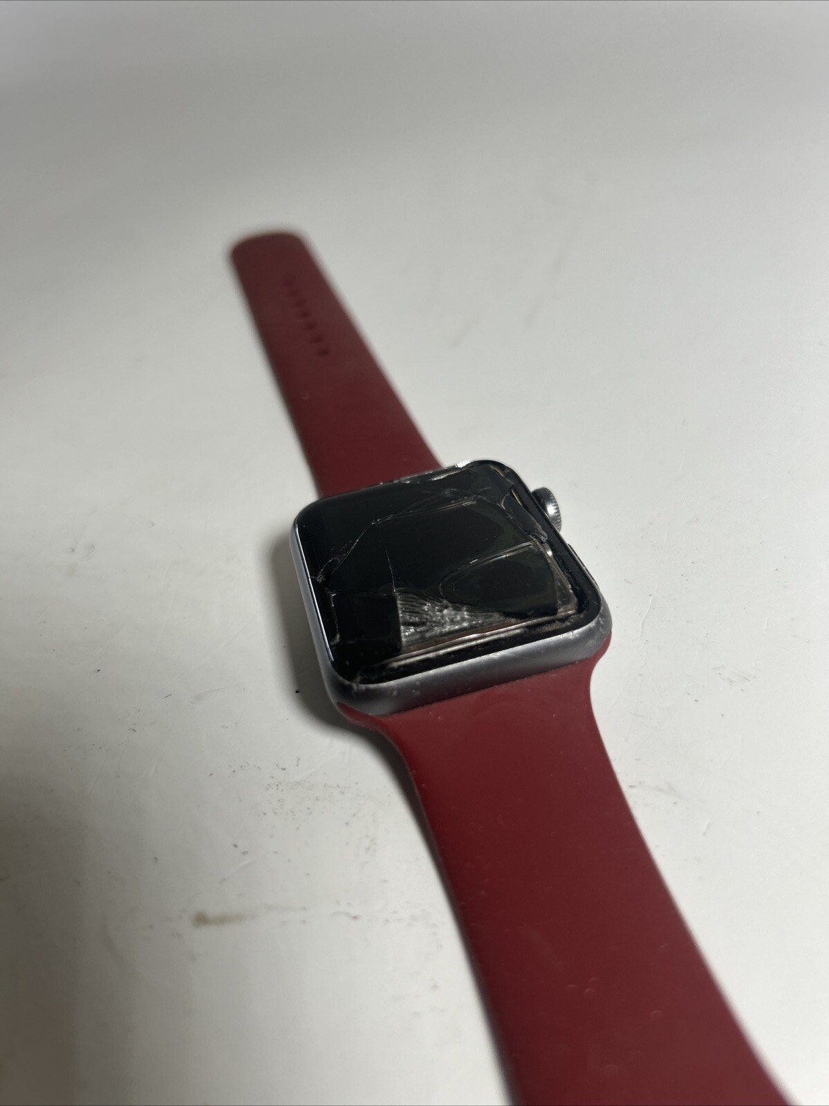 Apple Watch Series 3 42mm Red Sport Band For Parts