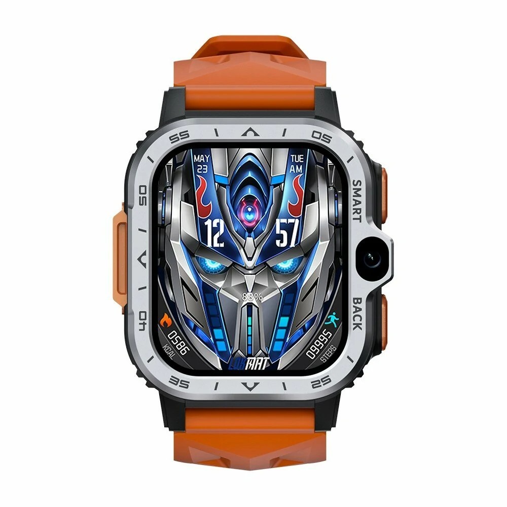LOKMAT APPLLP 4 MAX 4G LTE Android Smart Watch Phone 2.02″ GPS WiFi Dual Camera