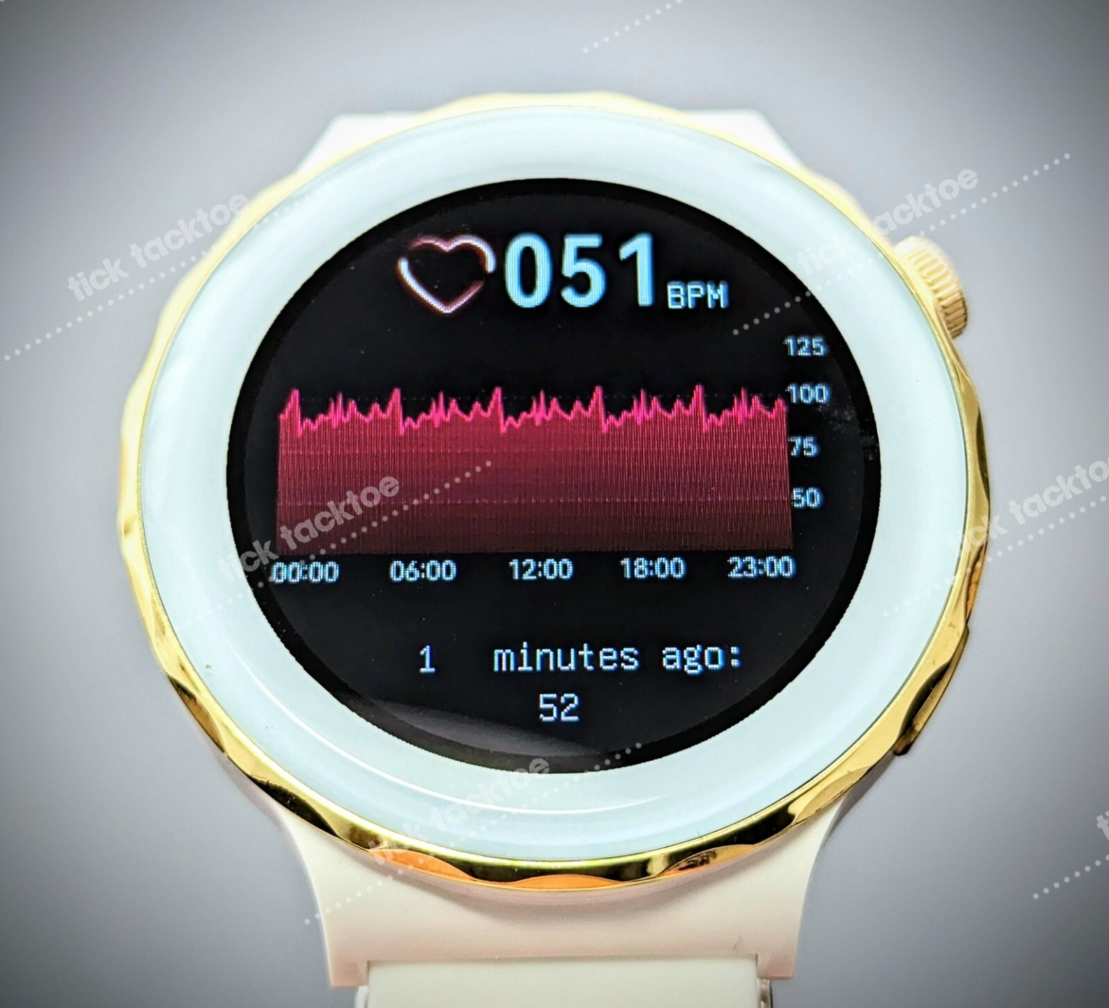Heart Rate SmartWatch Connect Smartphone Built In Microphone Speaker Touchscreen