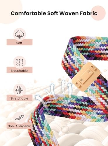 1 Pack Nylon Sport Strap Compatible with Google Pixel Watch 4/3/2/1 41mm 45mm Br