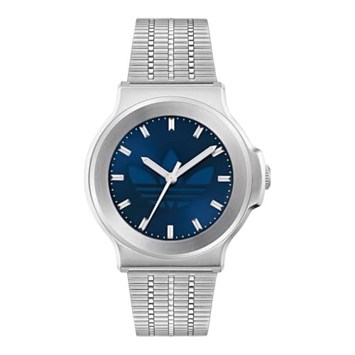 adidas Originals Expression 3 Quartz Blue Dial Watch AOFH25505 5ATM