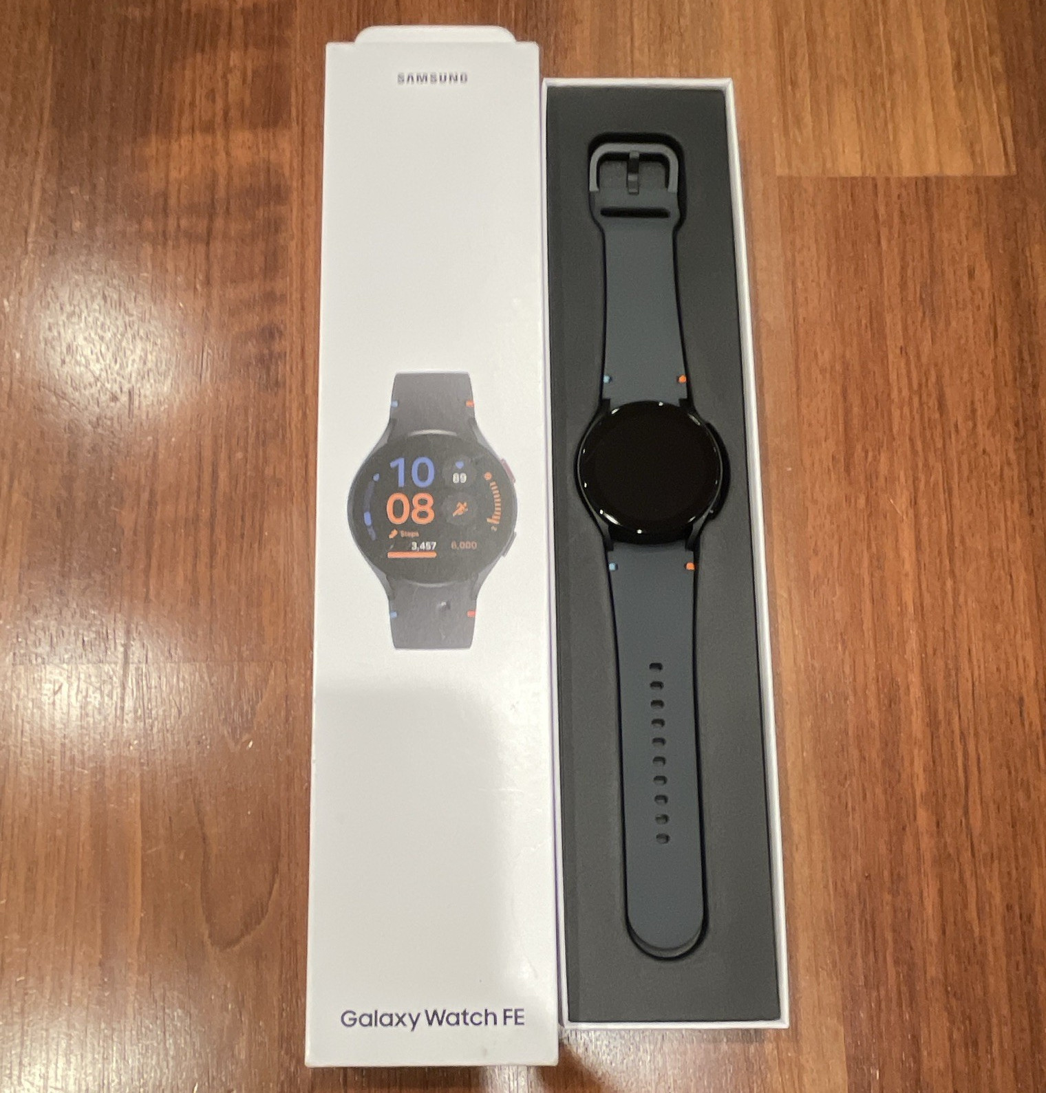Metro by T-Mobile Samsung Galaxy Watch FE 40mm Black/Gray Band GPS Wi-Fi BT 16GB