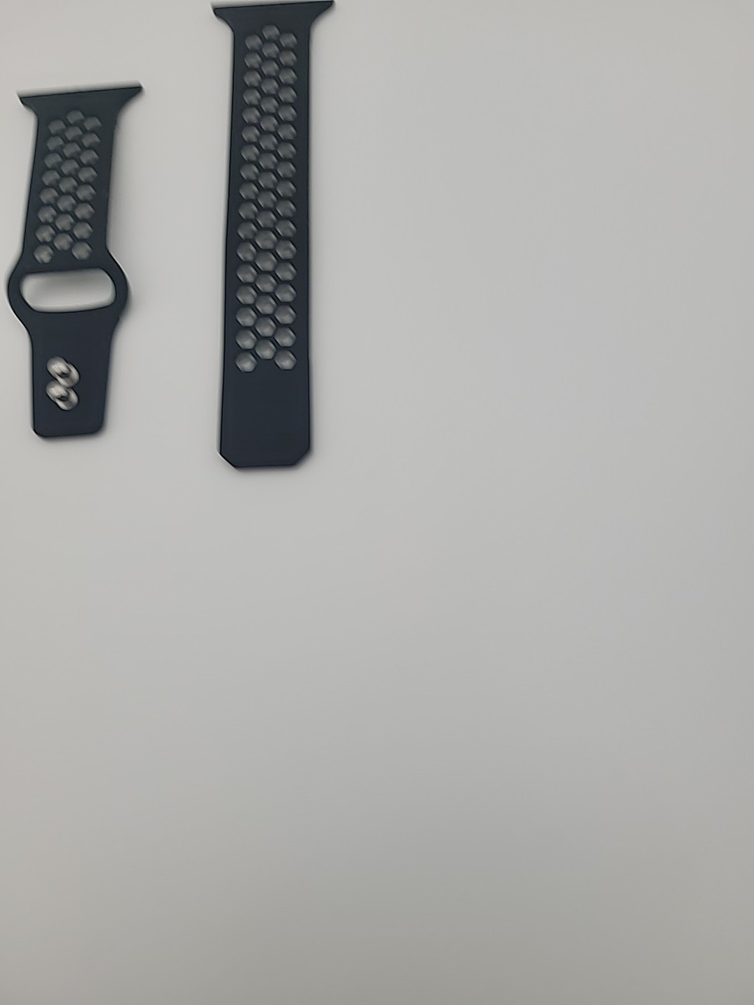 NEXT – Sport Band DUO iWatch Strap for Apple Watch 38 mm & 40mm – Duo BLACK+GRAY