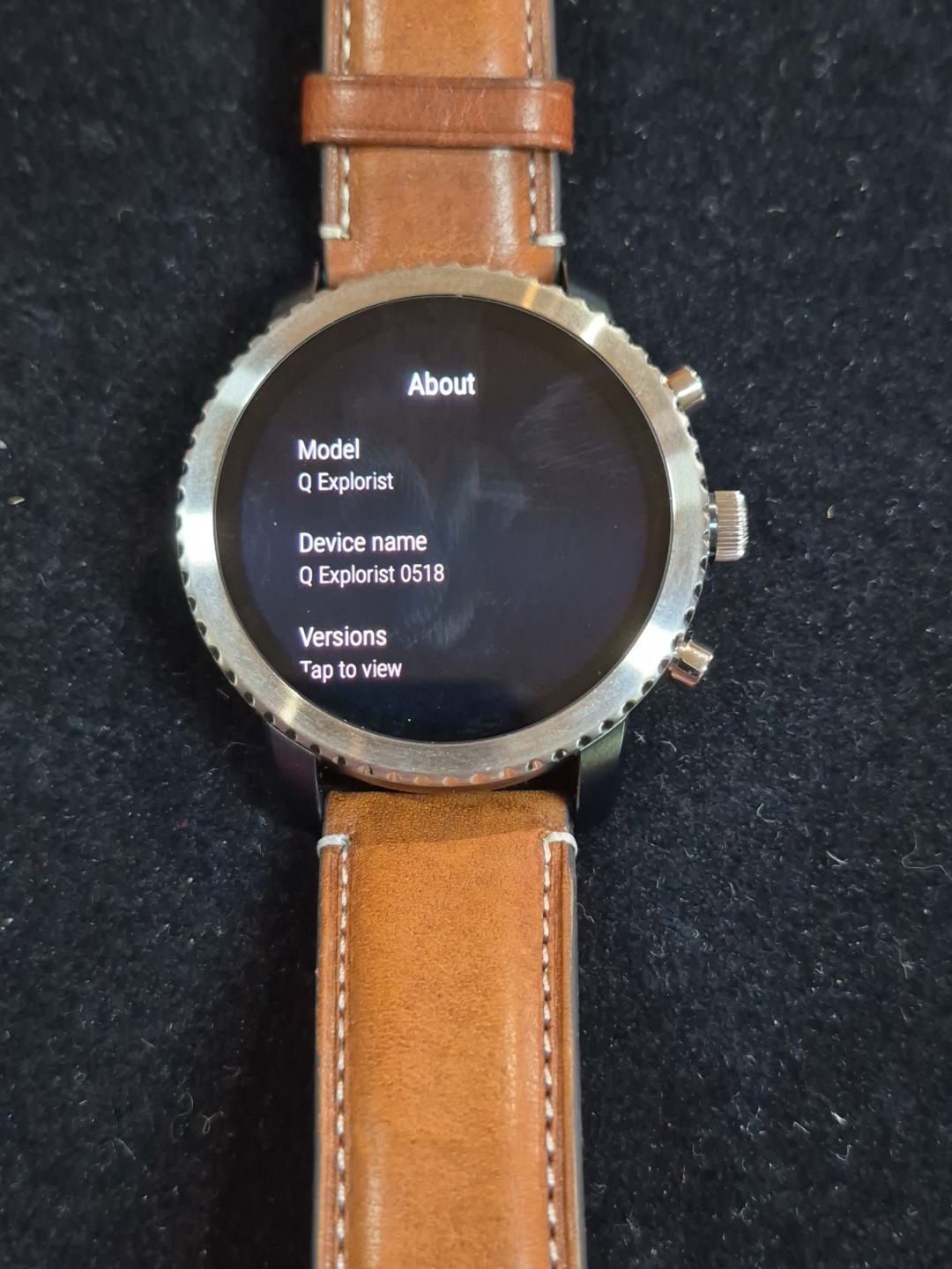 Fossil Smart Watch Q Explorist Gen 3 (Model FTW4004 / DW4A)