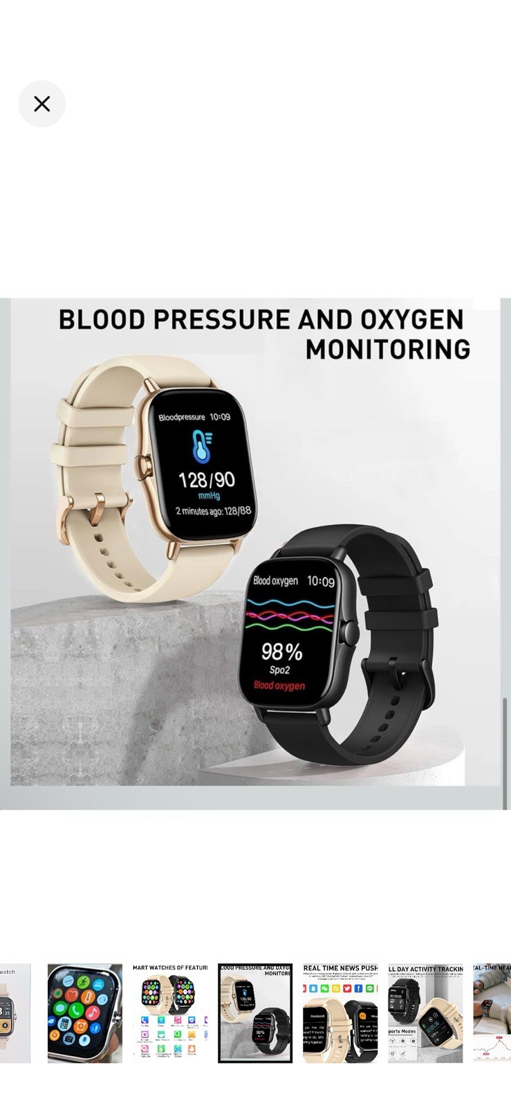 🆕Smart Watch Touchscreen, Sports Health, Fitness, Sleep Tracker, Timer, Fitness