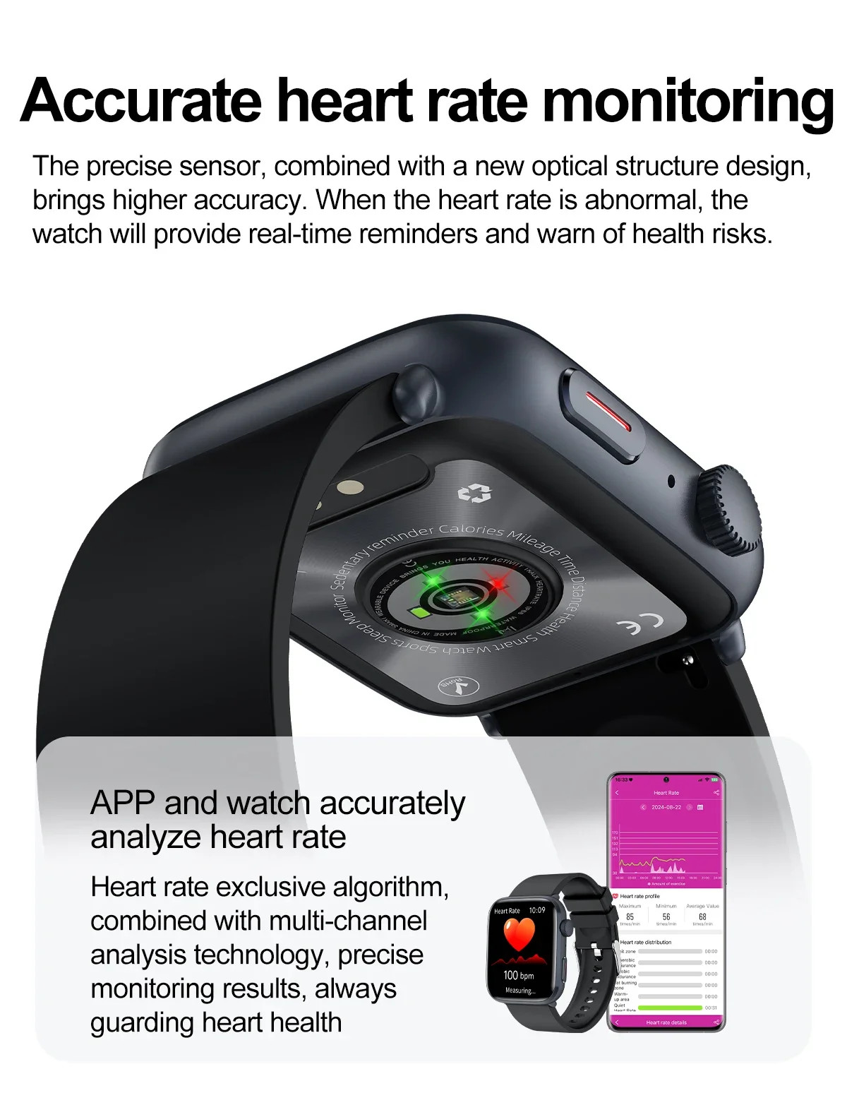 Xiaomi Mi Home Smart Watch Women’s NFC 1.85-inch GPS Sports Watch
