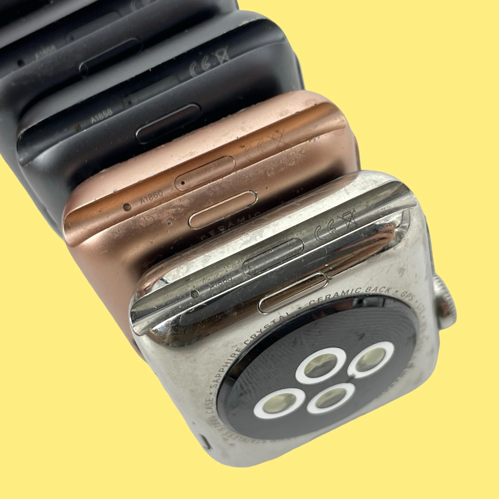 AS/IS x14 Apple Watch Series3 A1861 A1860 A1859 A1858 38mm 42mm Mix #1020 z65b32