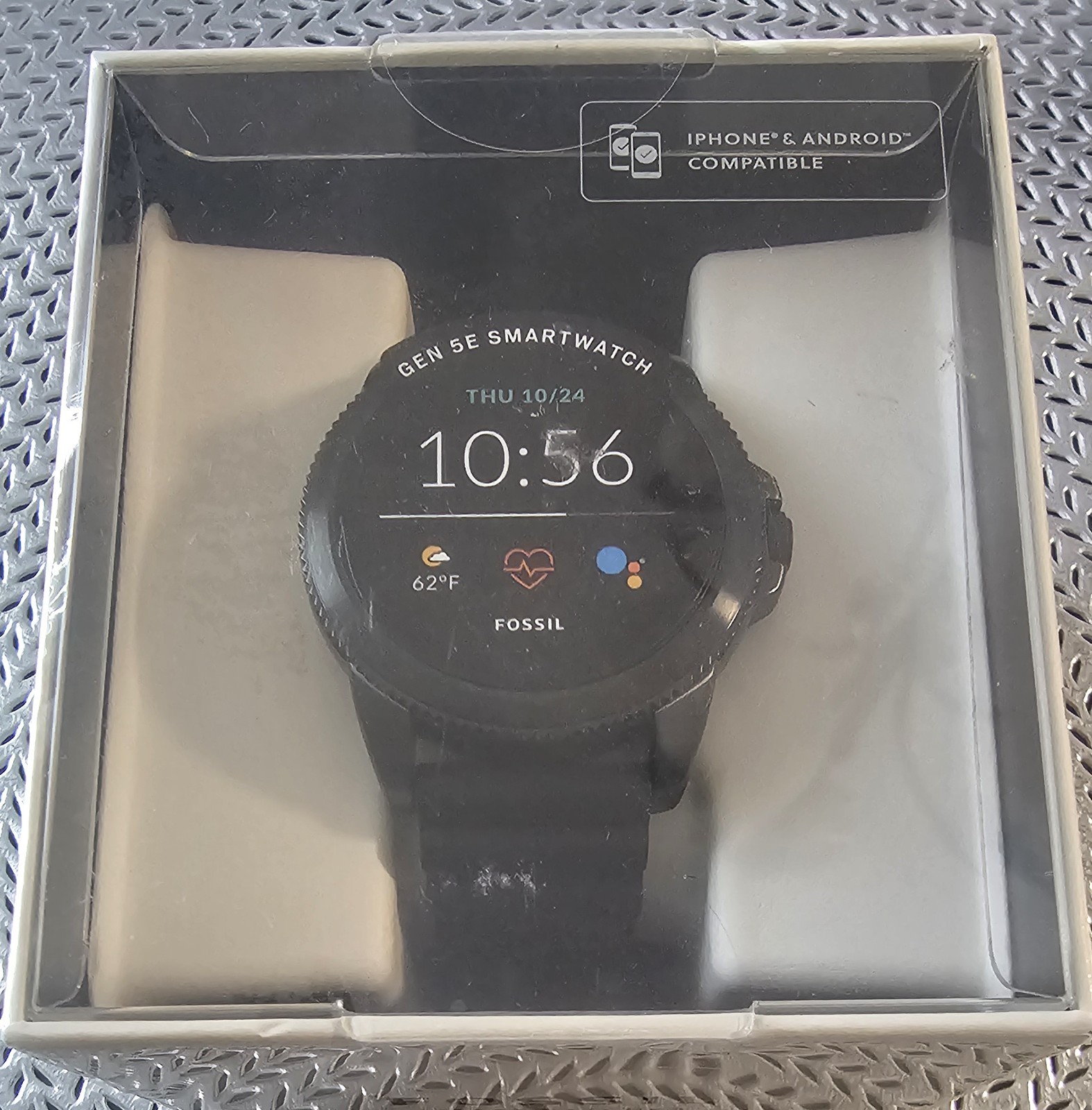 Fossil Gen 5E DW11F2 Smartwatch • Google Wear OS • Heart Rate • GPS