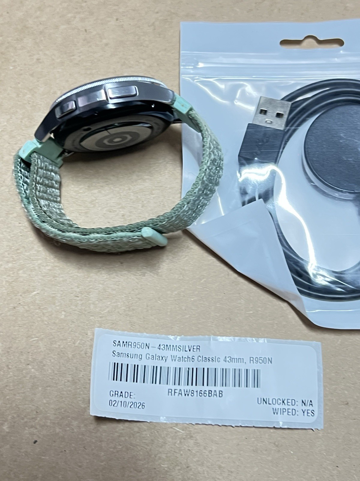Samsung Galaxy Watch6 Classic 43mm Smartwatch – GPS-LTE (SM-R950N)