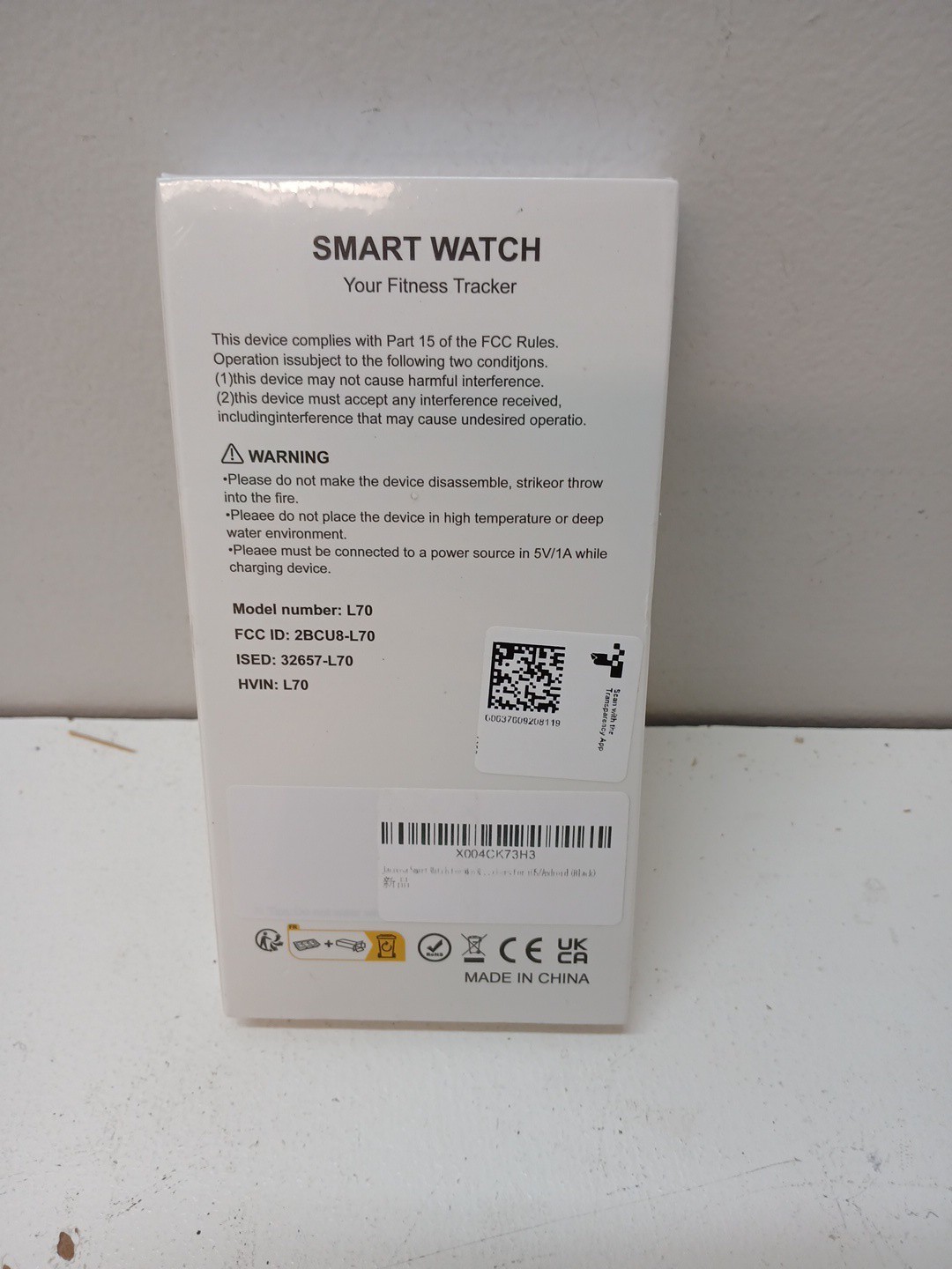 Smart Watch, 1.85″HD Smartwatches for Men Women, (Answer/Make Calls), Blue New
