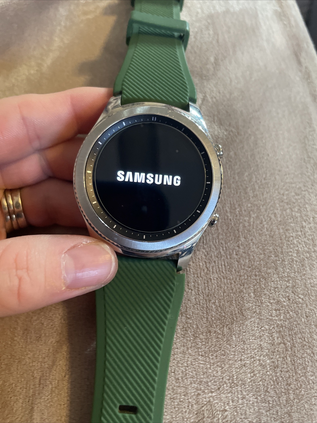Samsung – Gear S3 Classic Bluetooth Smartwatch 46mm Stainless Steel – Silver