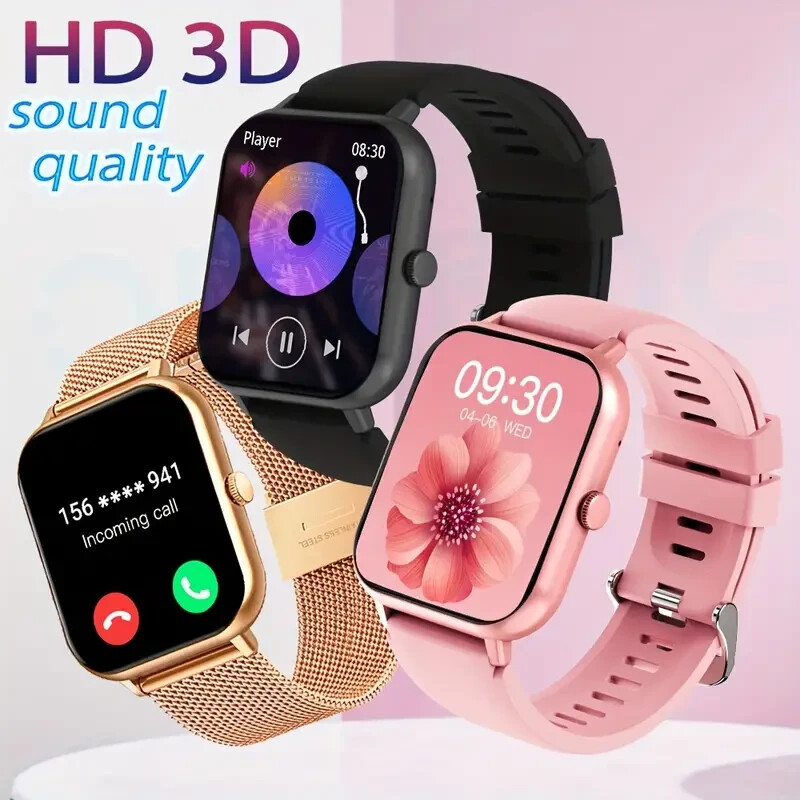 Smart Watch 1.83” Full Touch Screen: Ai Control, For Android & IOS Phones