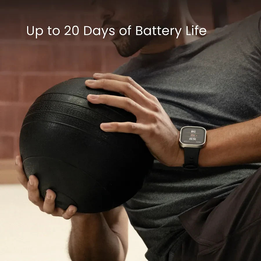 Amazfit Bip Max 50mm AMOLED Water Resistant Smartwatch