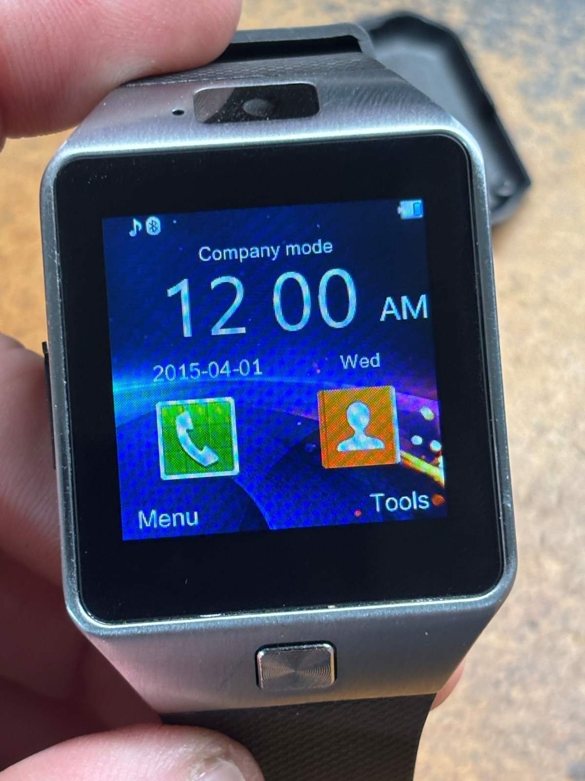 Lot 2 SMART WATCH DZ09 Android Mac ? wireless Men Women UNISEX Powers on UNTEST
