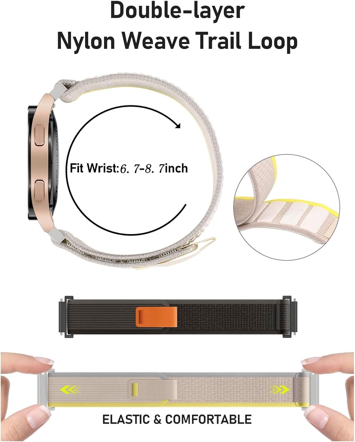 Case For Samsung Galaxy Watch 7/FE/6/5 Pro/4/3/Active/Gear S2/S3 20mm 22mm