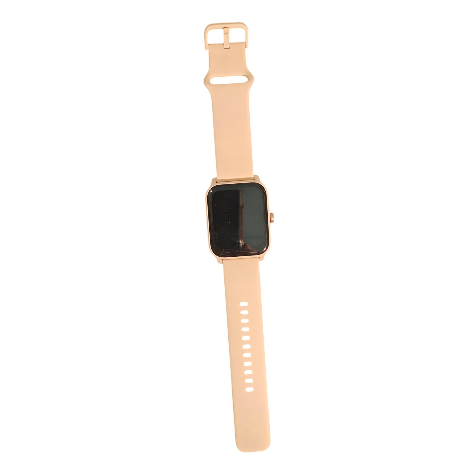 DO SPORTS SMART WATCH FITNESS TRACKER WITH ALEXA BUILT IN COLOR: PINK TAN