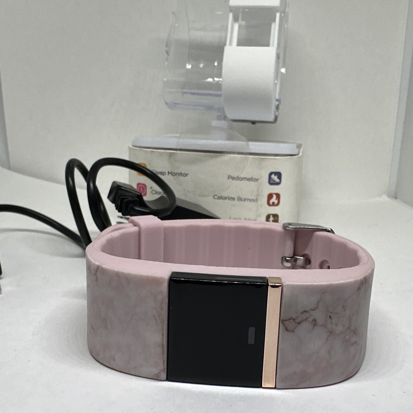 iFitness Pulse XJT-W37H Women’s Lavender Silicone Activity Tracker Watch XOB43