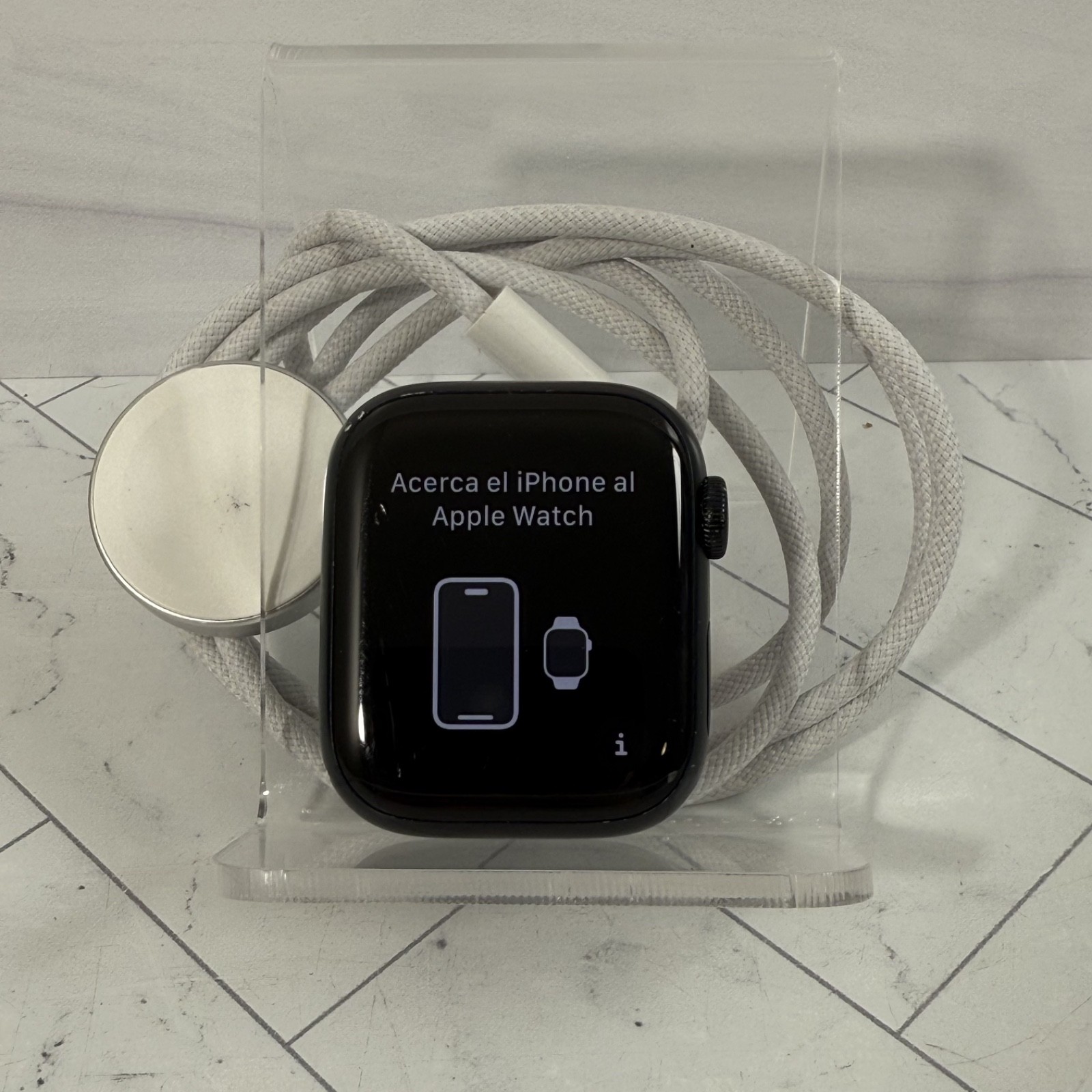 Apple Watch Series 7 Unlocked Cellular GPS WiFi 41mm Midnight #H100