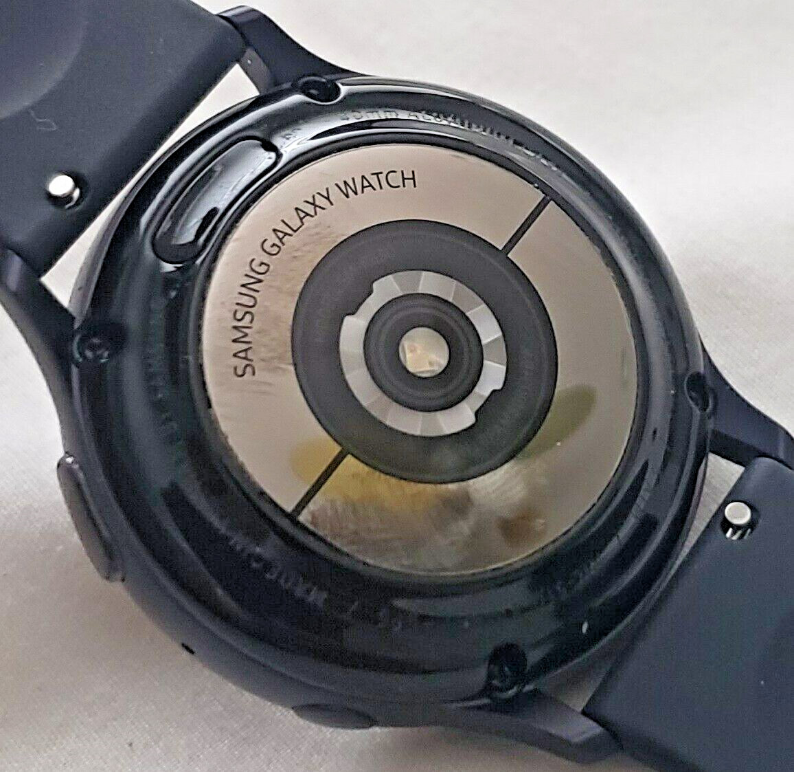 $249 MSRP- Samsung Galaxy Watch Active 2 SM-R830 40mm Aqua Black- Defective